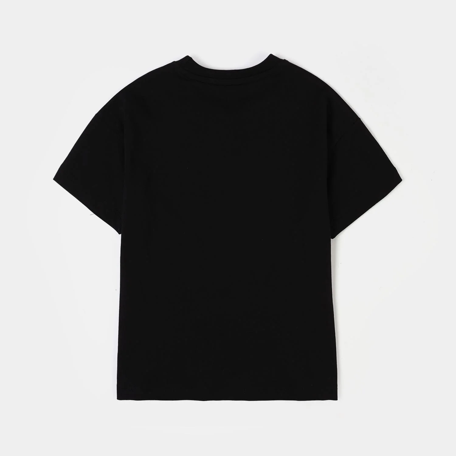 Girls Cotton Jersey T-Shirt ALL YOU NEED-BLACK - Image 5