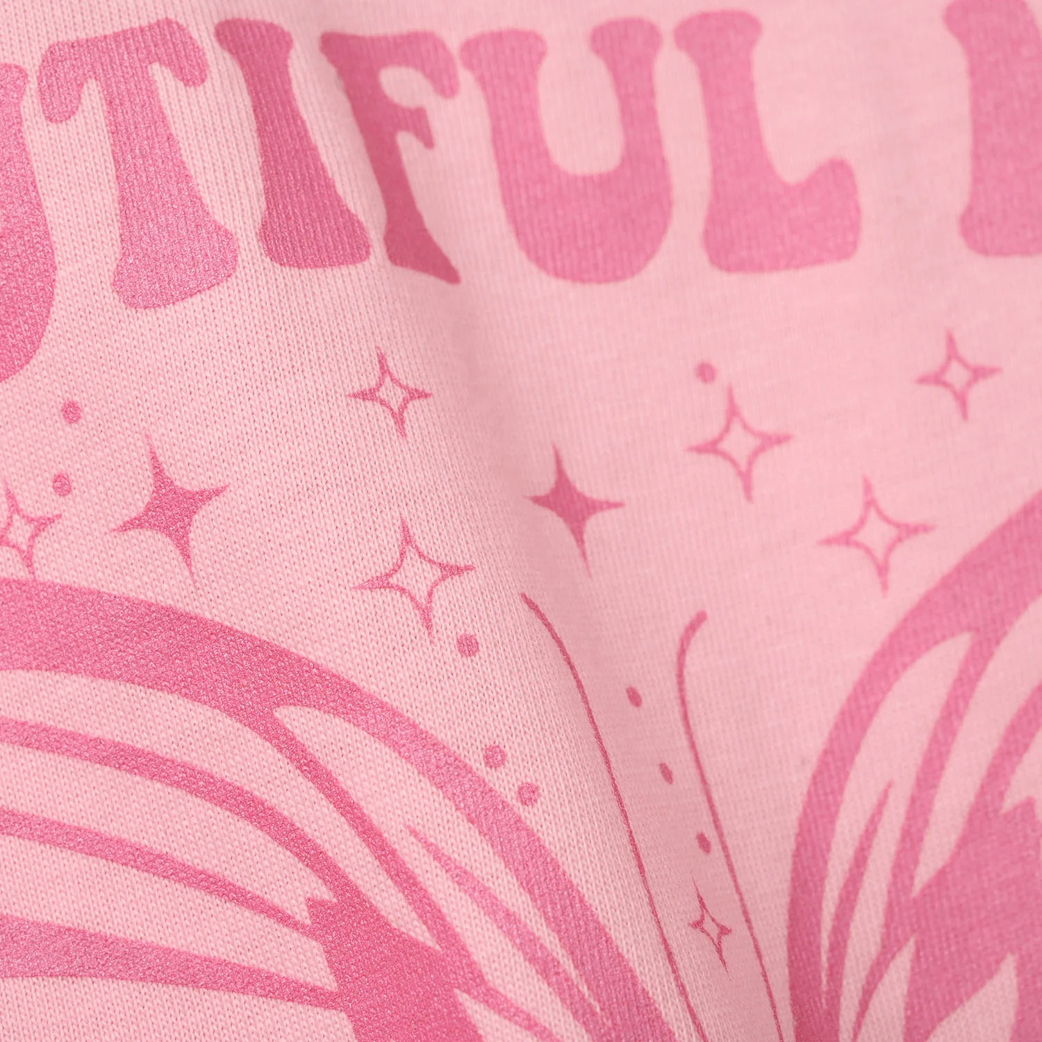 Girls Cotton Jersey T-Shirt (Butterfly) - Pink - Image 3