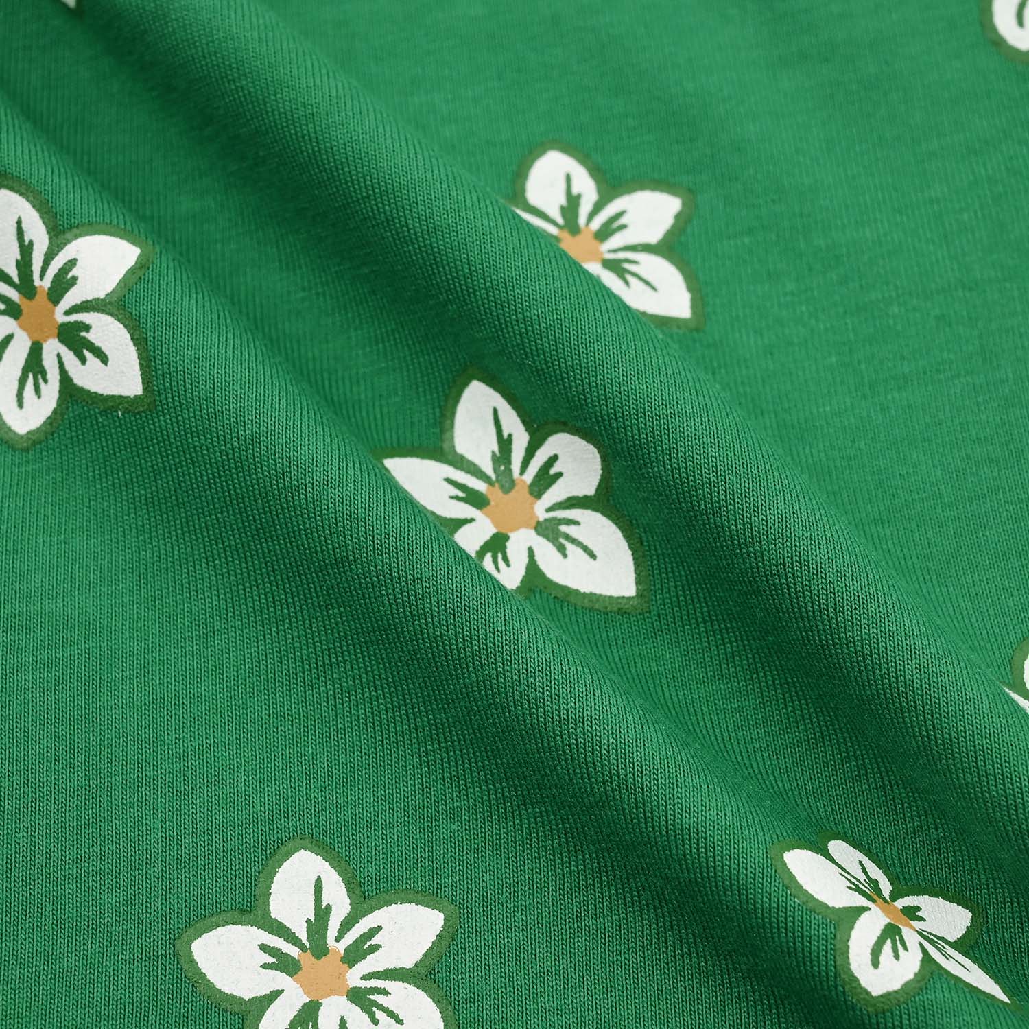 Girls Cotton Jersey T-Shirt H/S Sabki Pehchan Pakistan-Green - Image 4