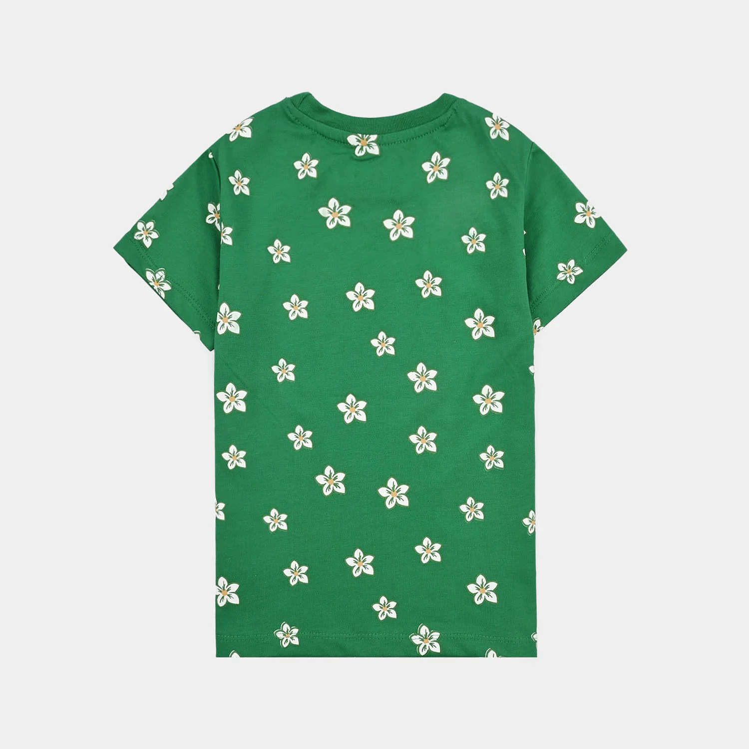 Girls Cotton Jersey T-Shirt H/S Sabki Pehchan Pakistan-Green - Image 5