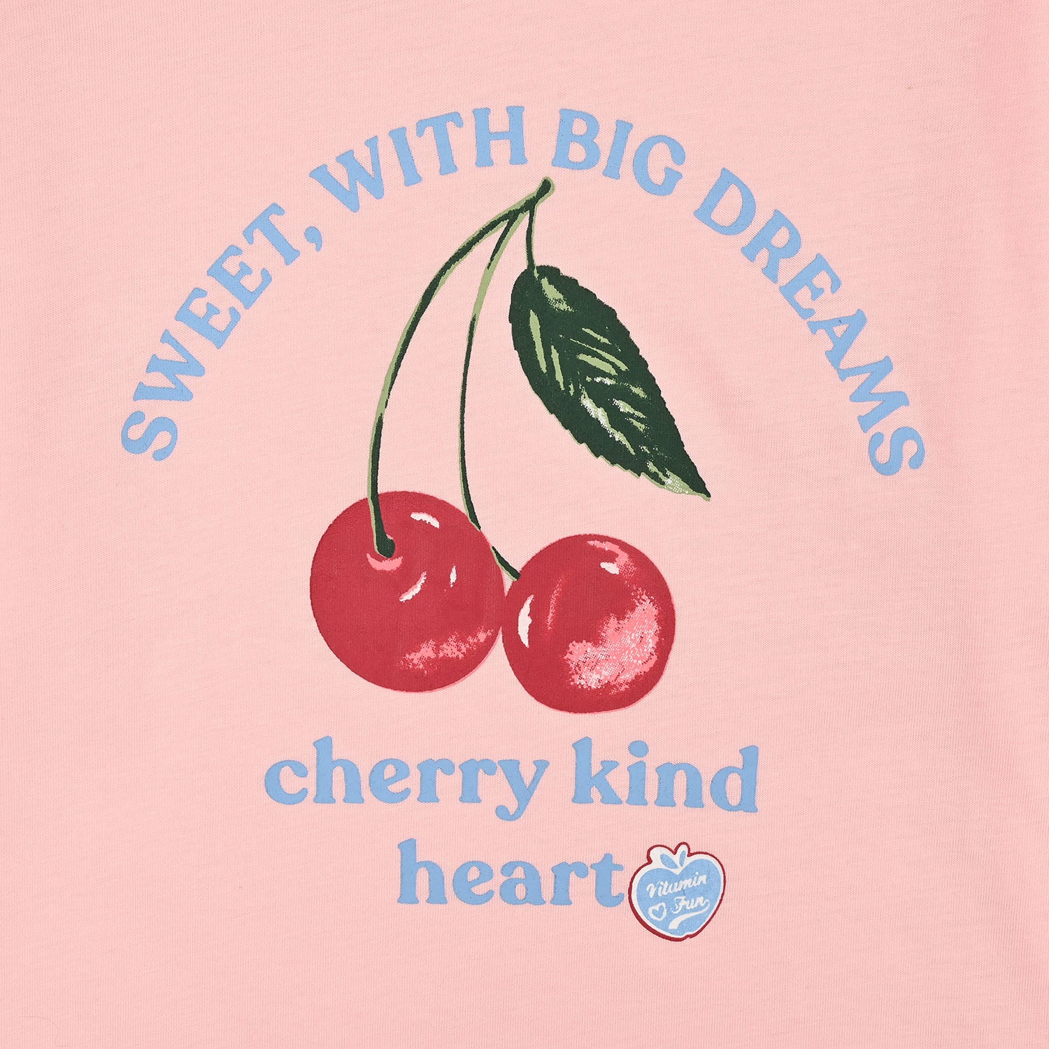Girls Cotton Jersey T-Shirt Sweet Dreams-Pink - Image 3