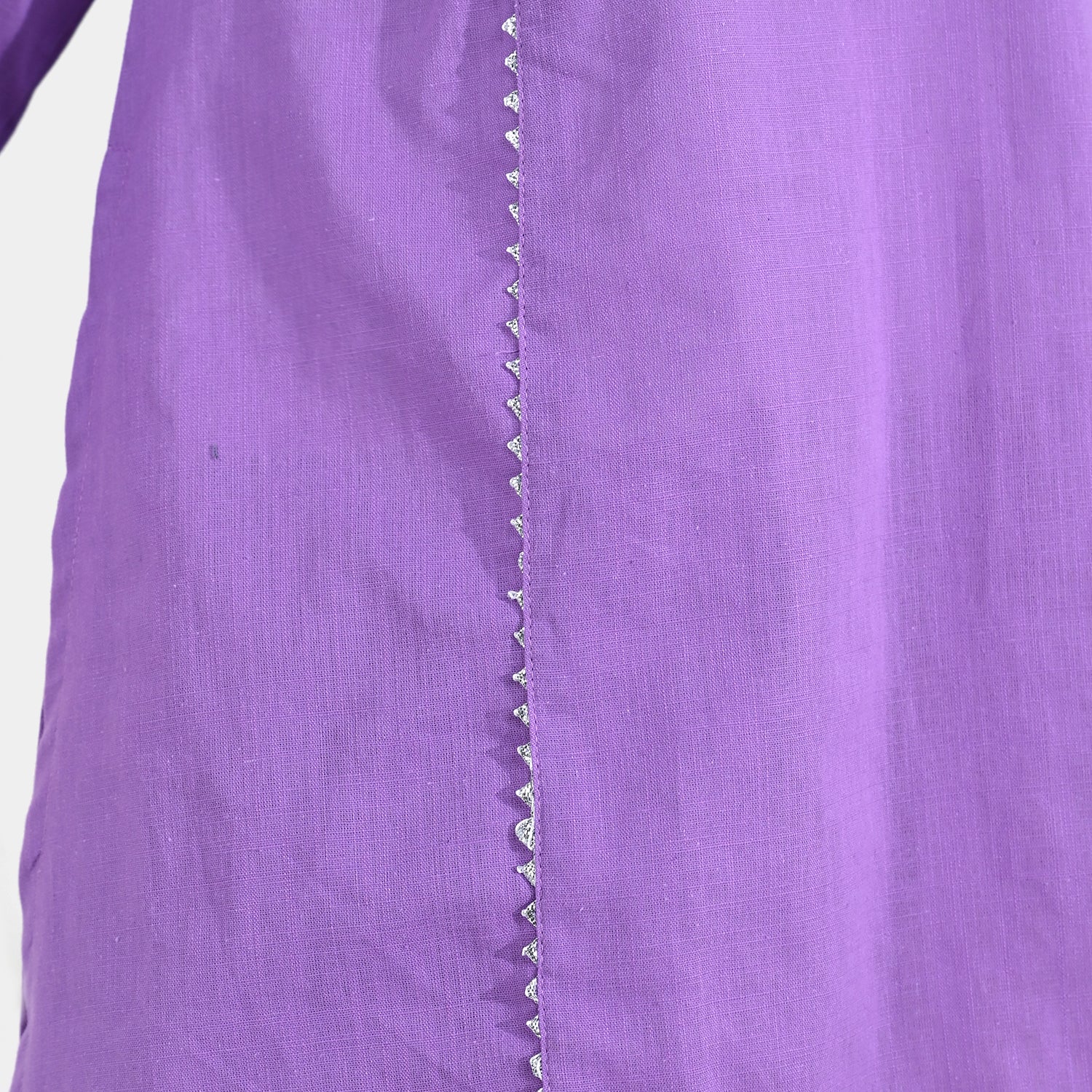 Girls Cotton Slub 2Pcs - Lavender/Purple - Image 5