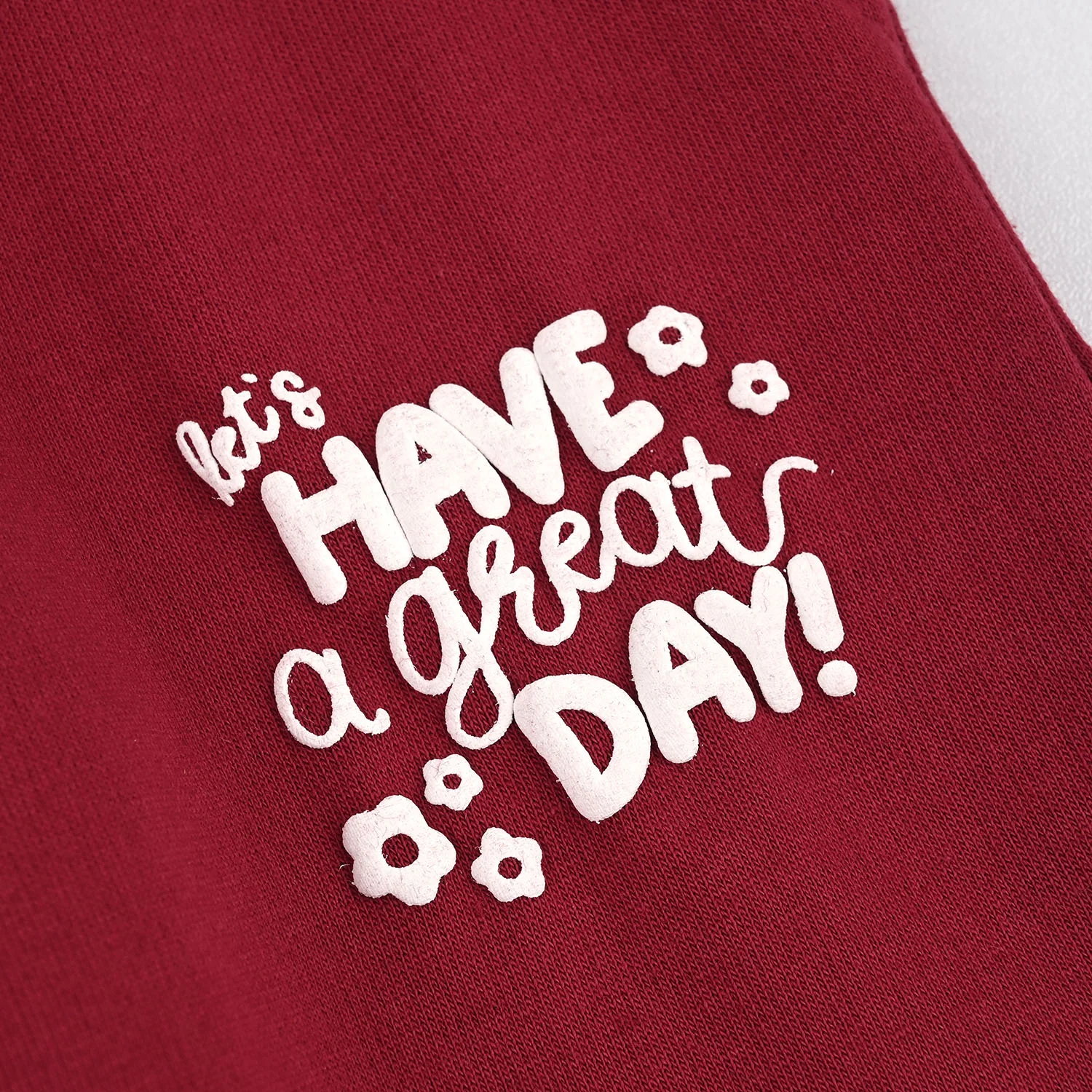 Girls Cotton Terry Pyjama Great Day-Rio.Red - Image 2