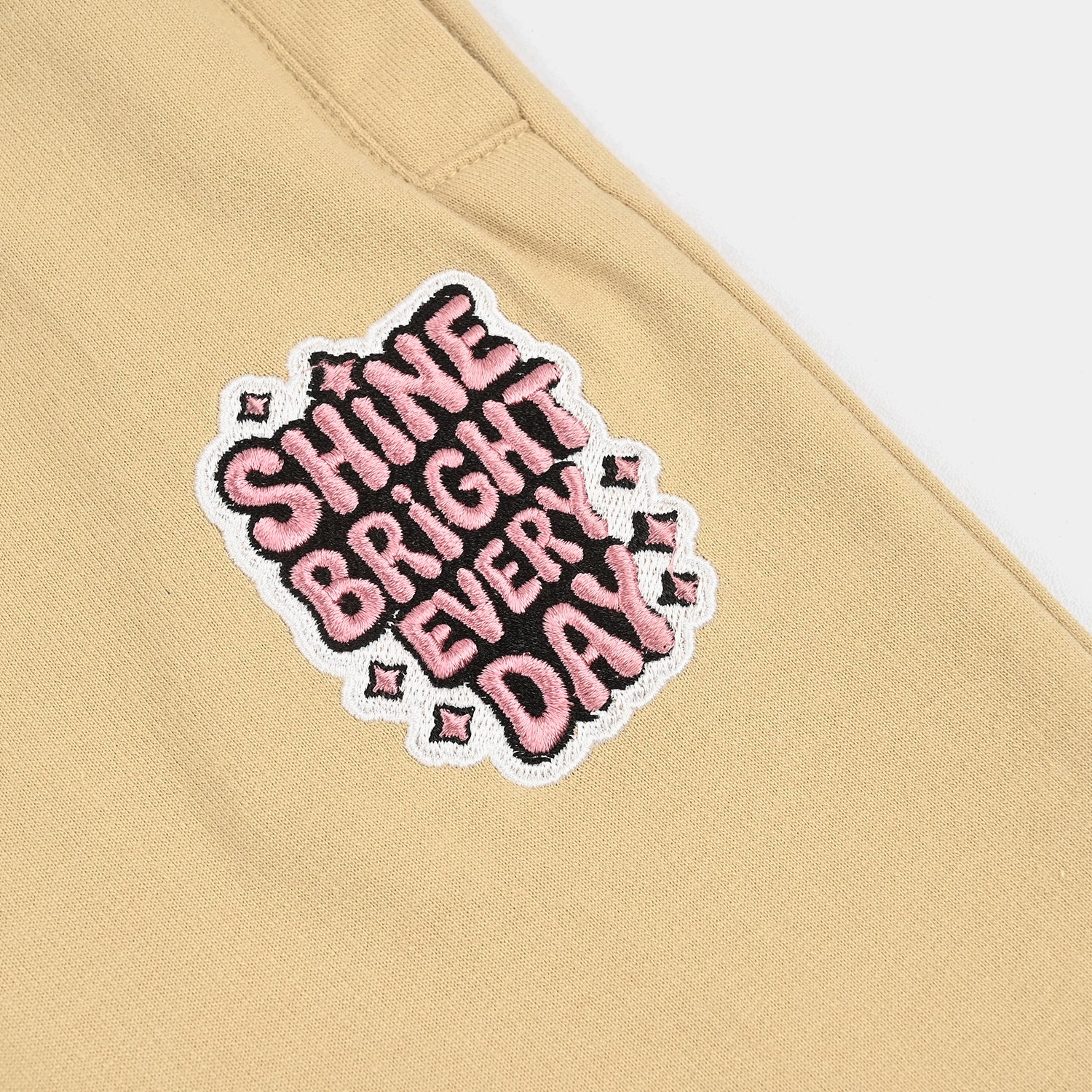 Girls Cotton Terry Pyjama Shine Bright - Image 3