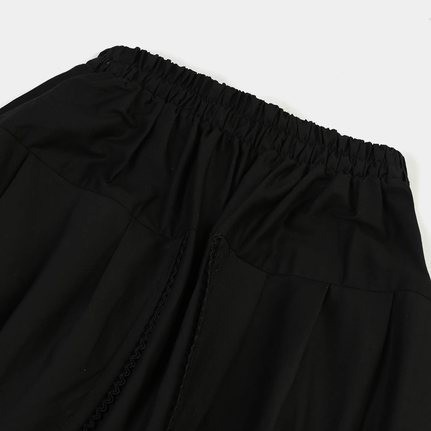 Girls Cotton Tulip Shalwar (Black) - Image 2
