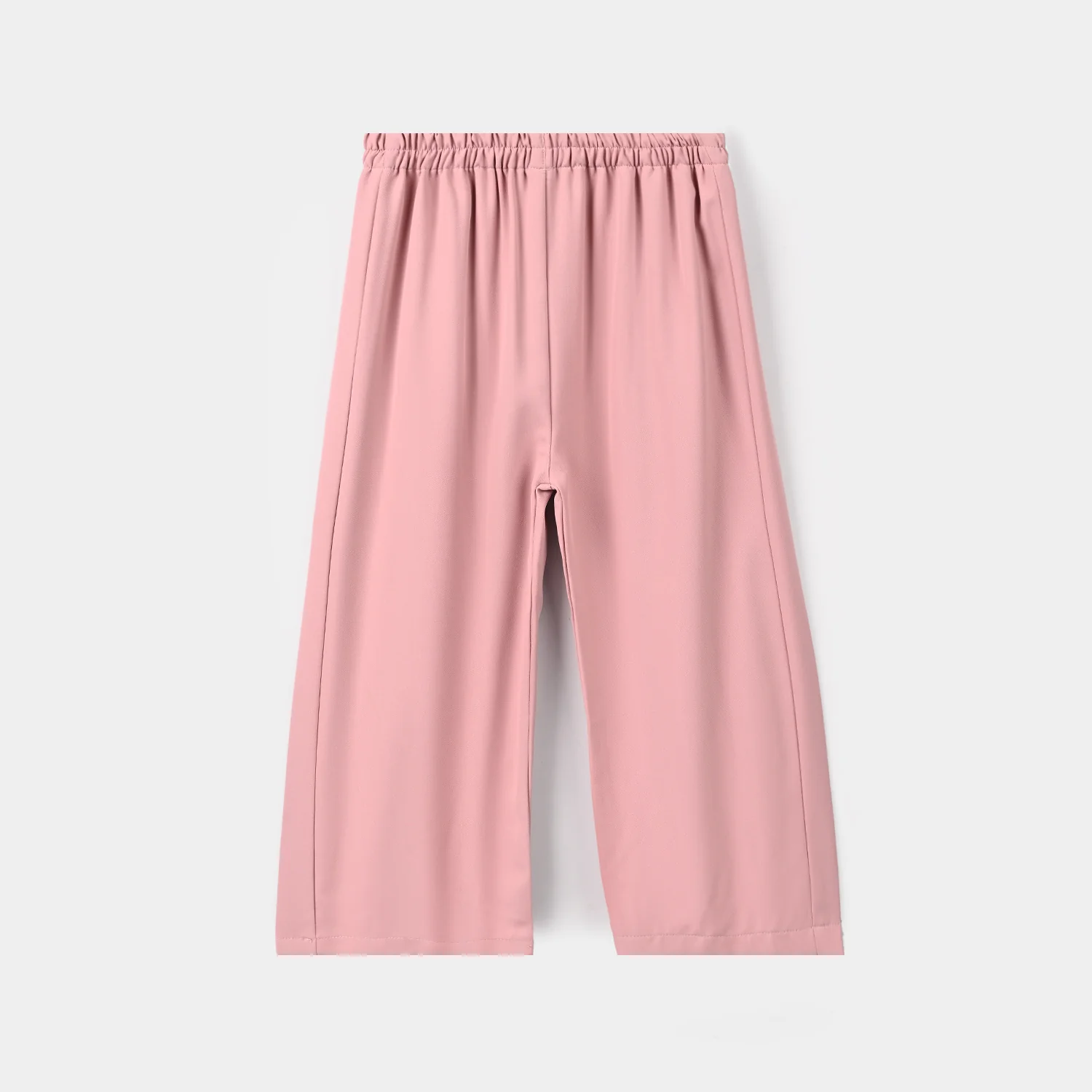 Girls Cotton Twill Emb Co-Ord Set Blush - Light Pink - Image 4