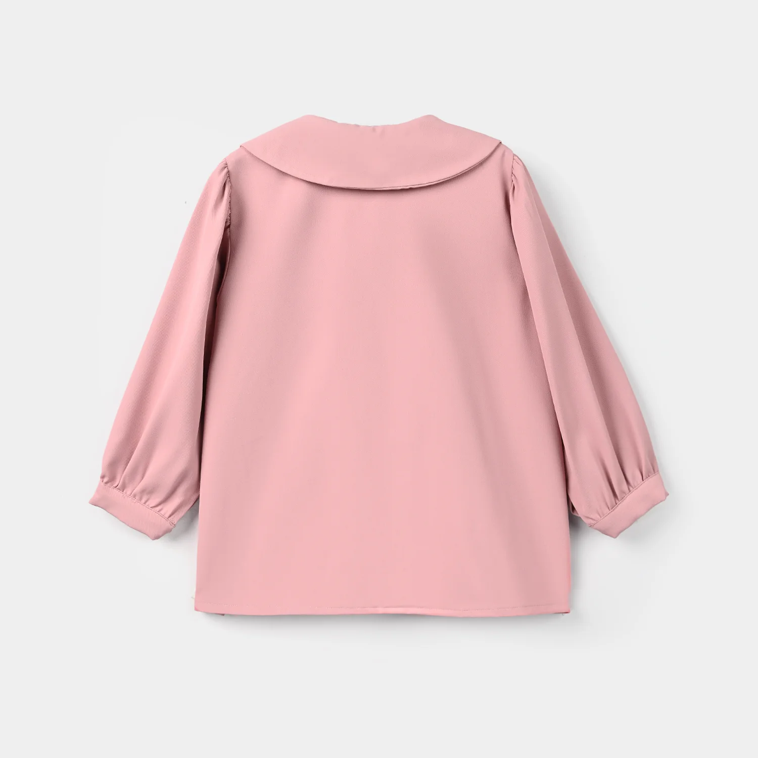 Girls Cotton Twill Emb Co-Ord Set Blush - Light Pink - Image 6