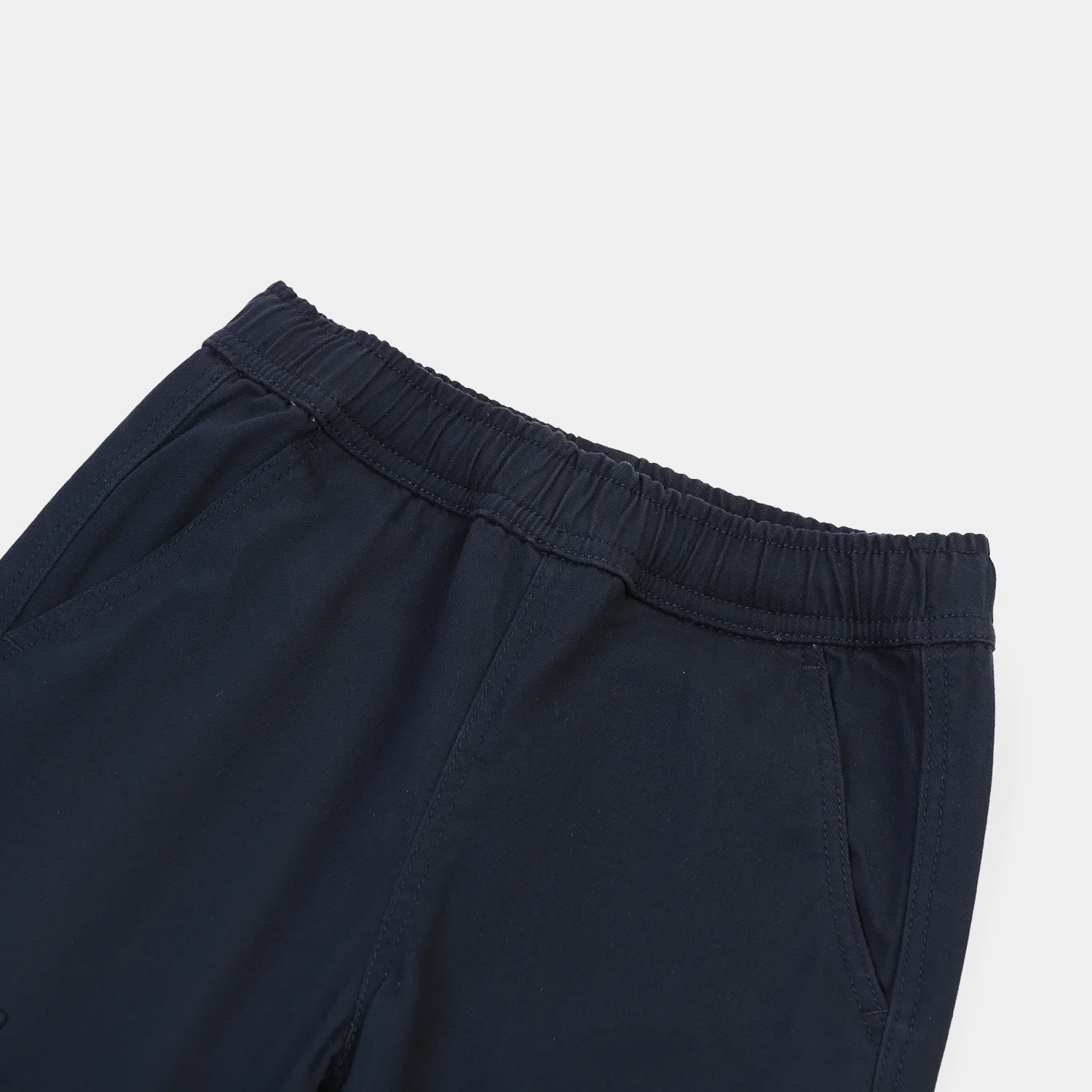 Girls Cotton Twill Pant Flap-Blue - Image 2