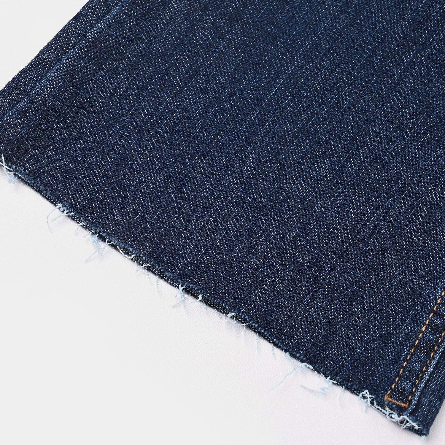 Girls Denim rigid Pant Raw-Dark Blue - Image 3