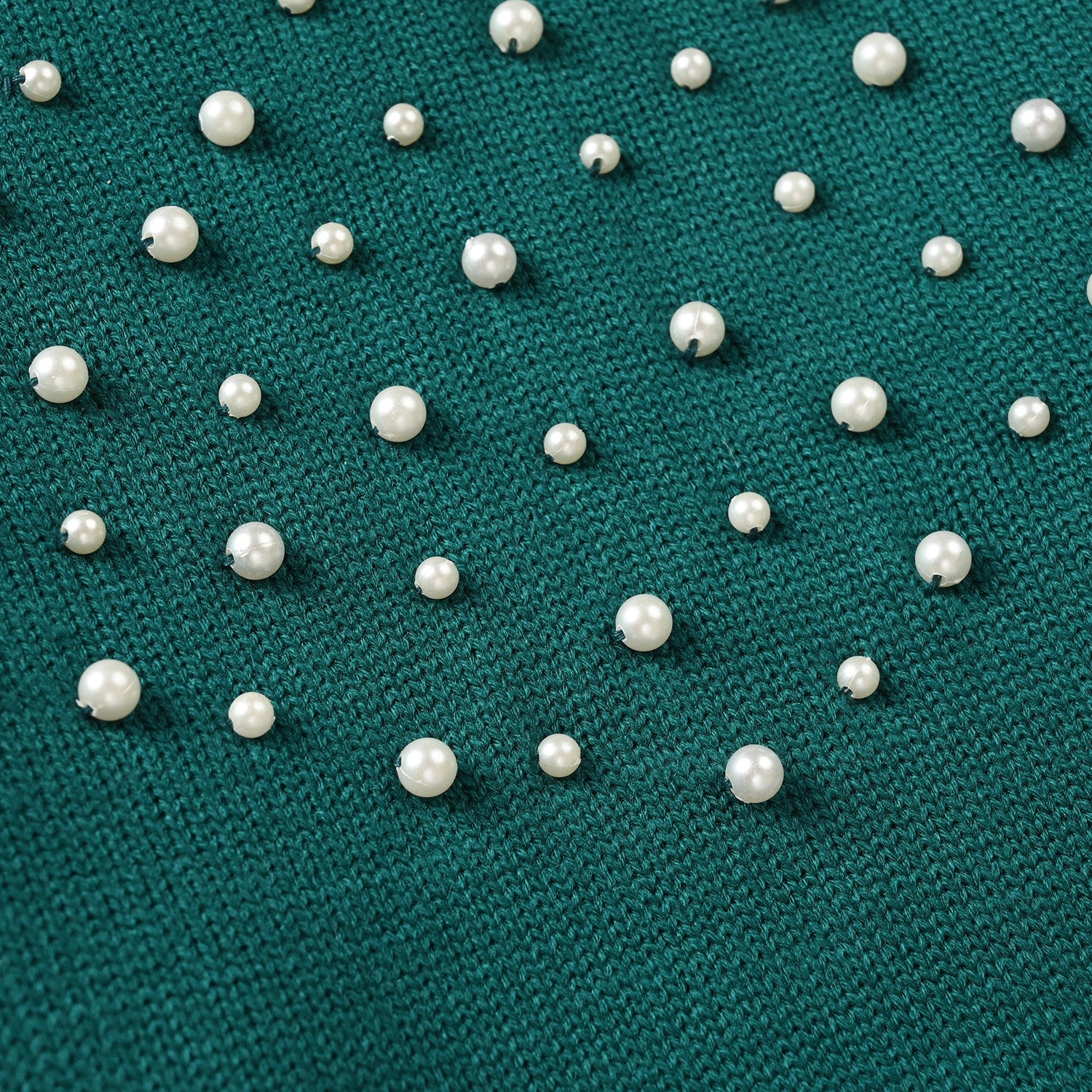 Girls F/S Sweater Keshi - Green - Image 4