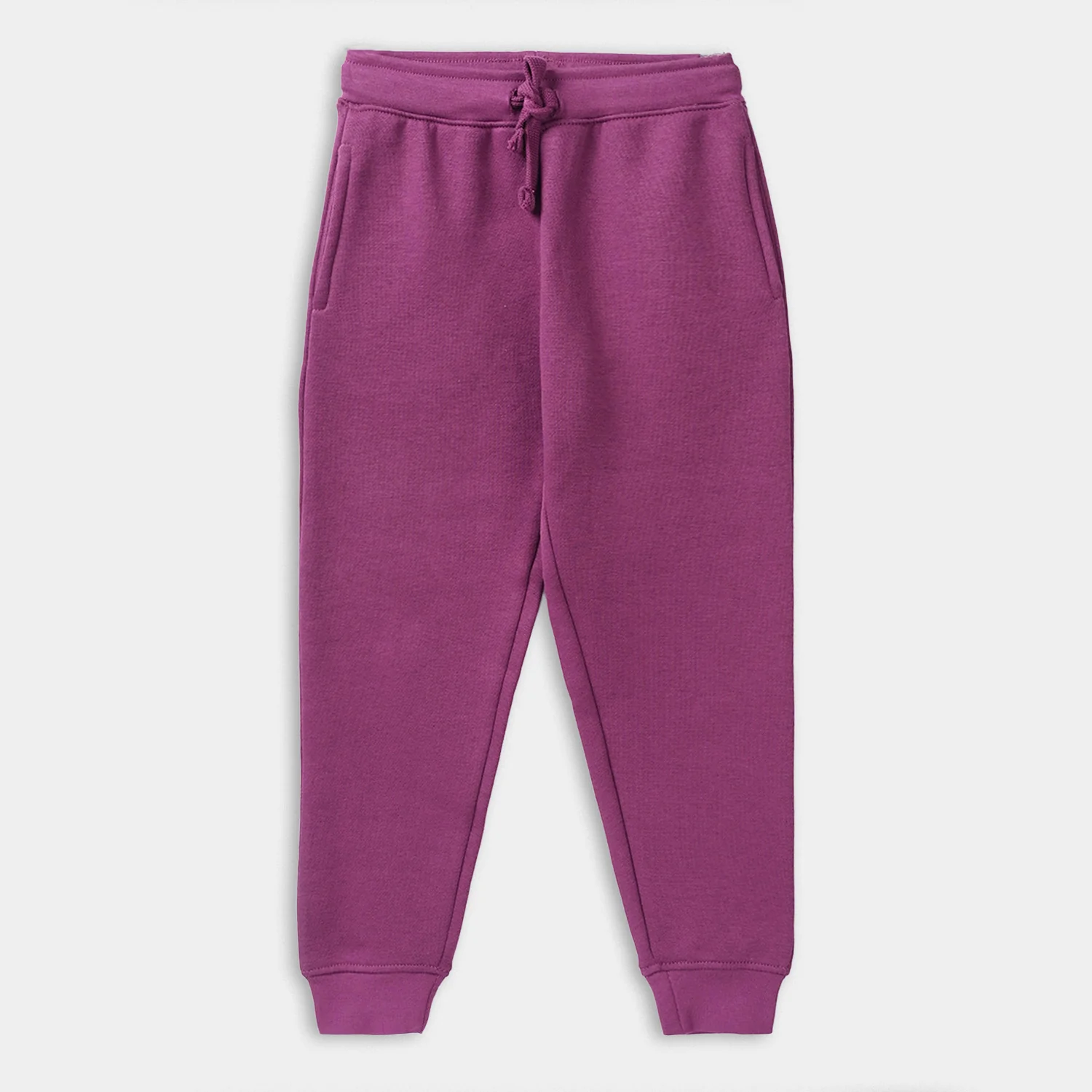 Girls Fleece 2 Piece Suit Star - Dark Purple - Image 5