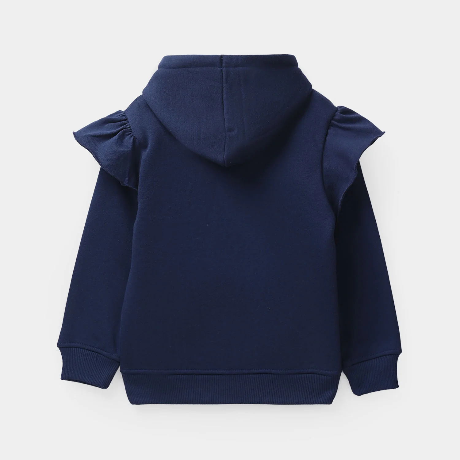 Girls Fleece Jacket (Bow) - Navy - Image 5
