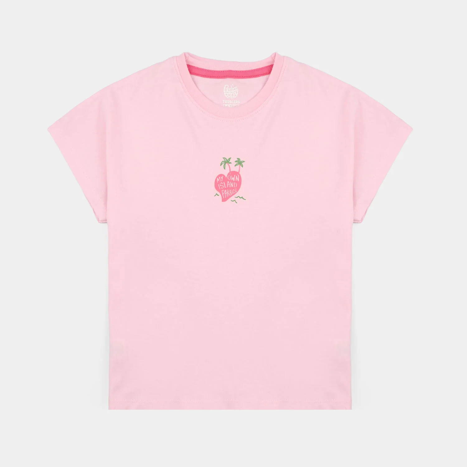 Girls Jersey/Terry 2-Piece Suit (Own Island) - Pink - Image 6