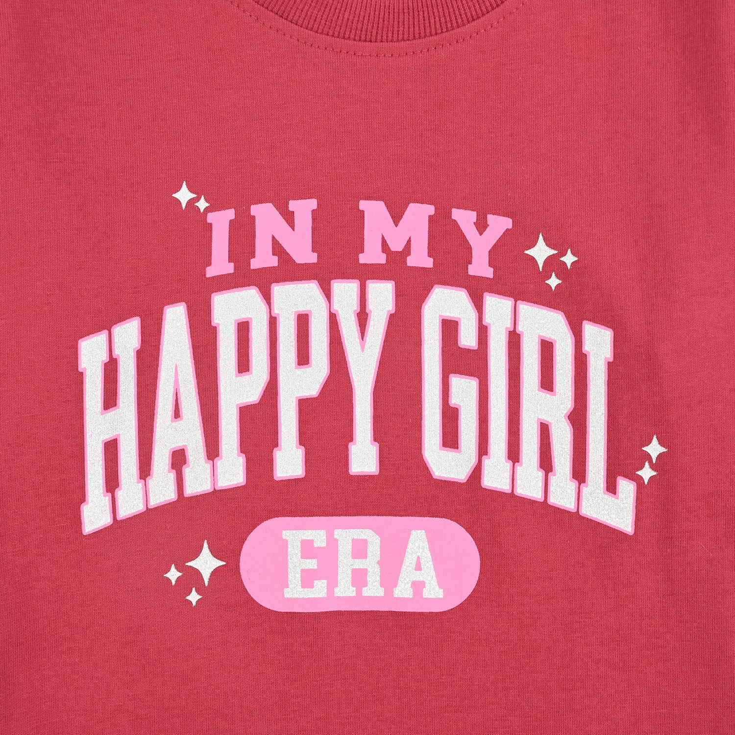 Girls Jersey/Terry 2Piece Suit Happy Girl-Rio.Red - Image 7