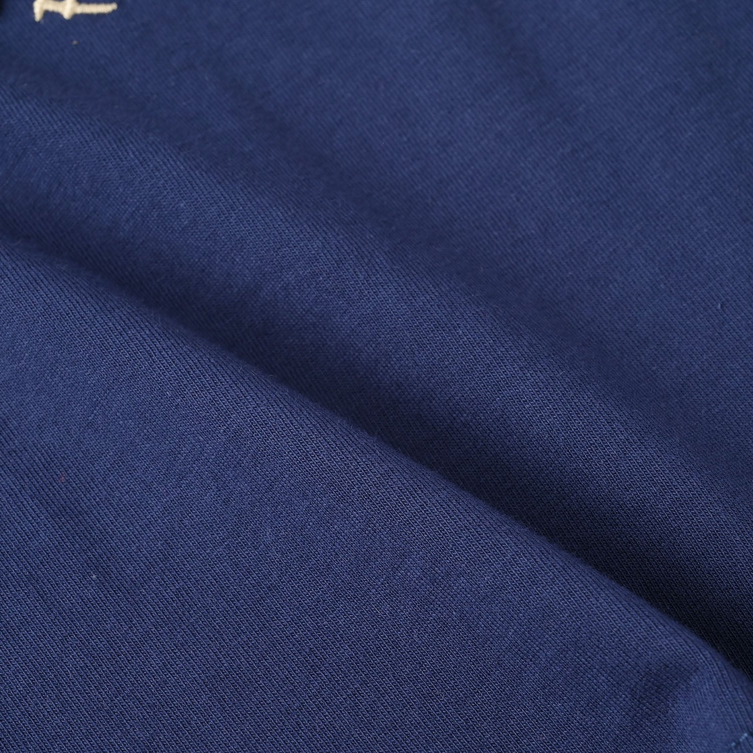 Girls Jersey/Terry T-Shirt - Navy Blue - Image 3