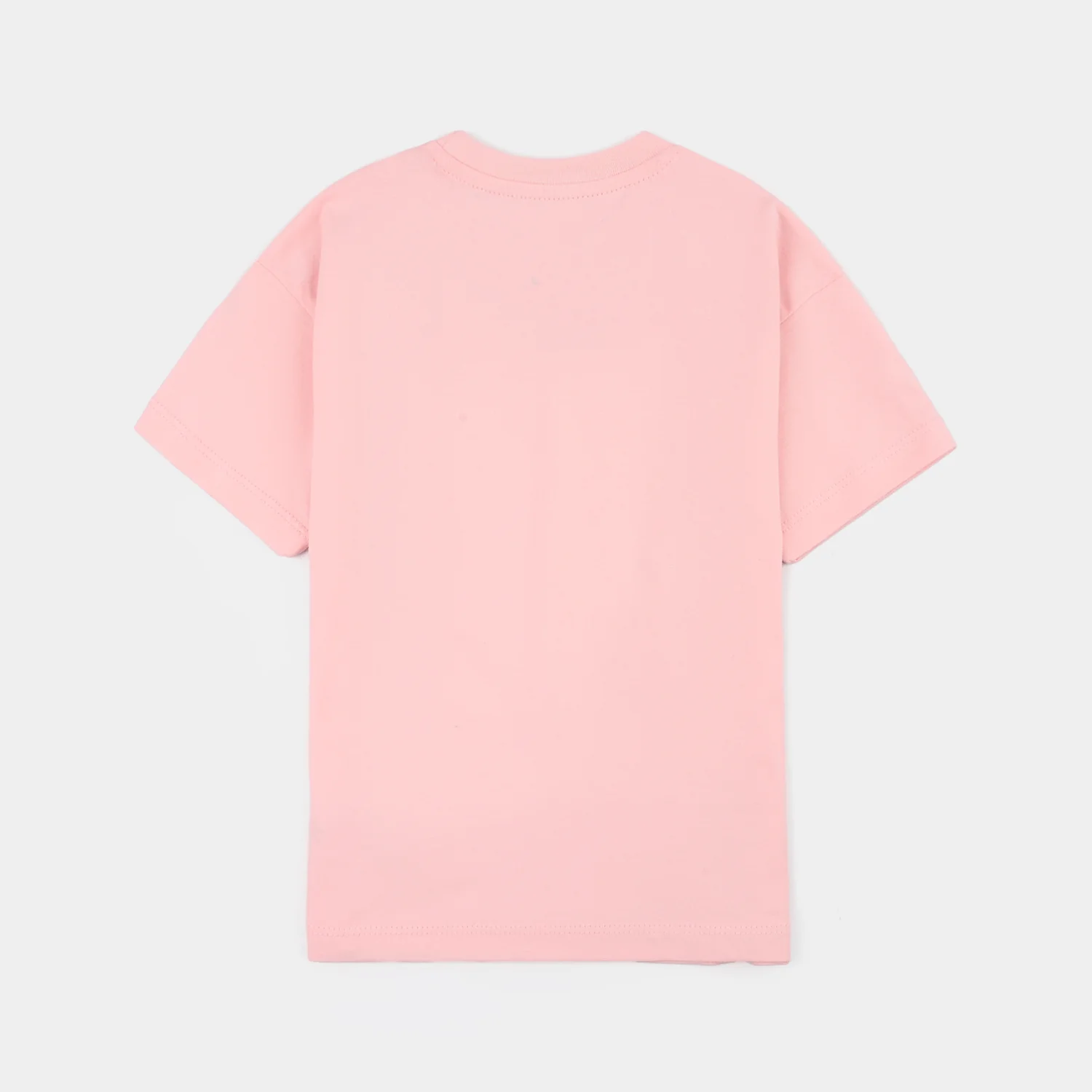 Girls Jersey/Terry T-Shirt Fruits- Pink - Image 4