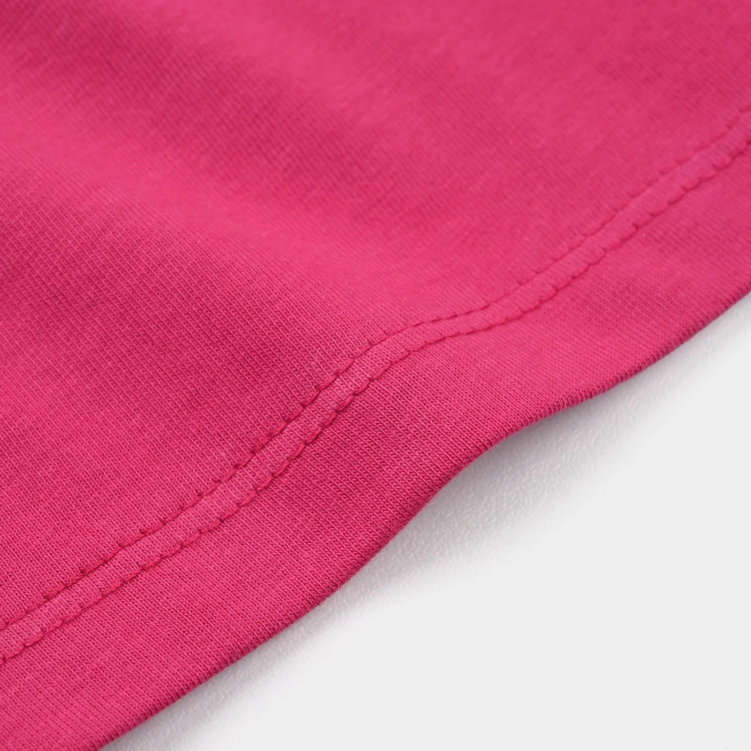 Girls Jersey/Terry T-Shirt - Red - Image 4