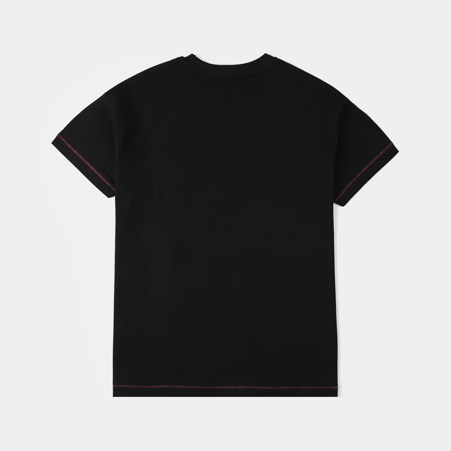 Girls Jersey/Terry T-Shirt (Knot So Ordinary) - Jet Black - Image 4