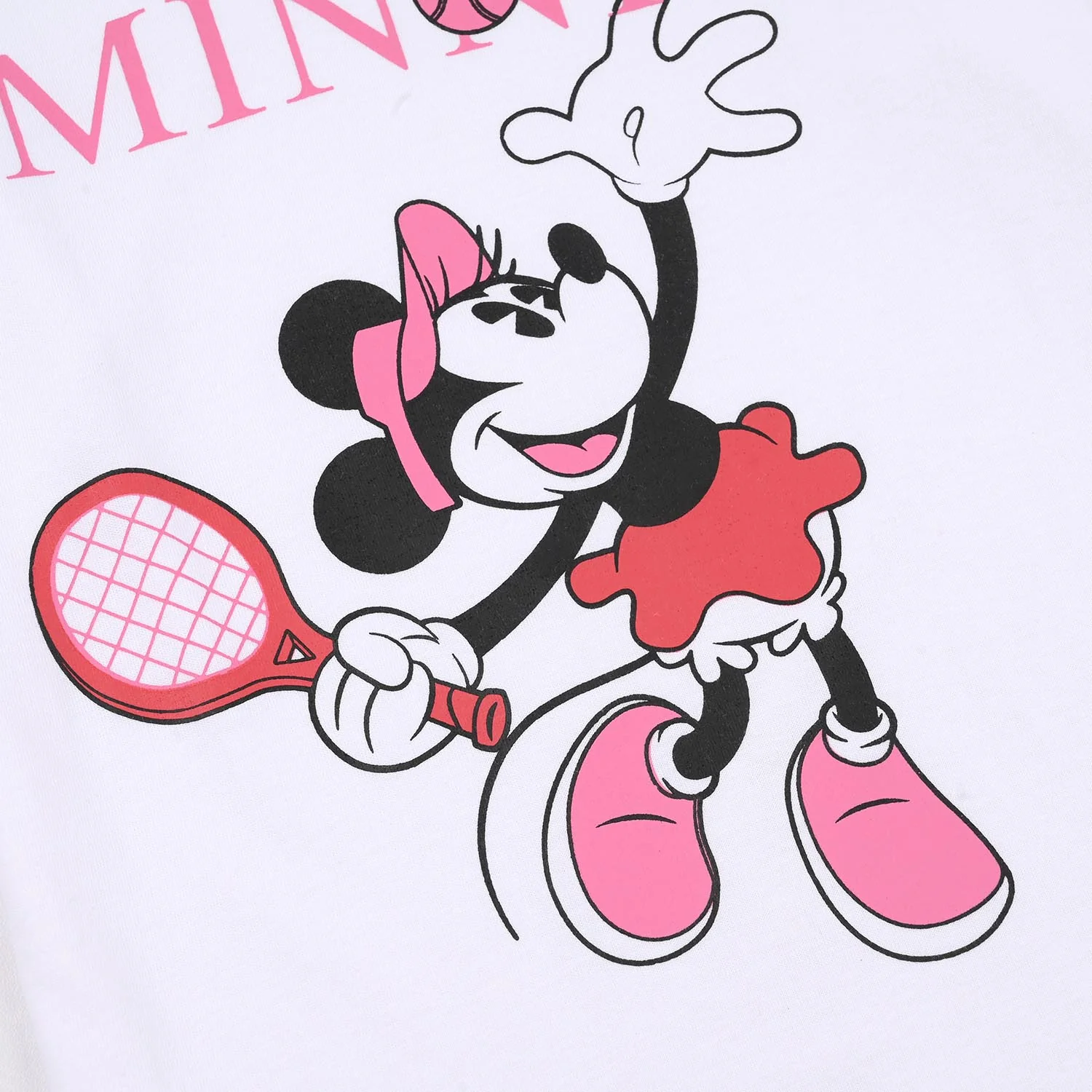 Girls Jersey/Terry T-Shirt Character - White - Image 4