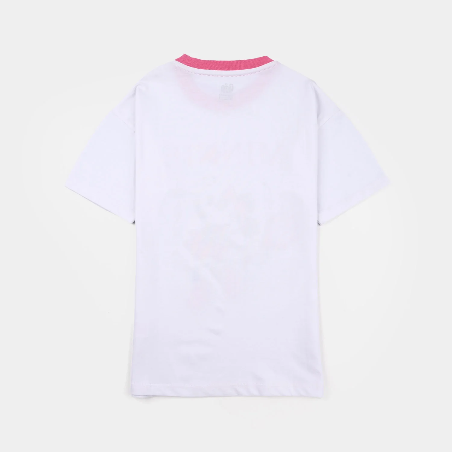 Girls Jersey/Terry T-Shirt Character - White - Image 5