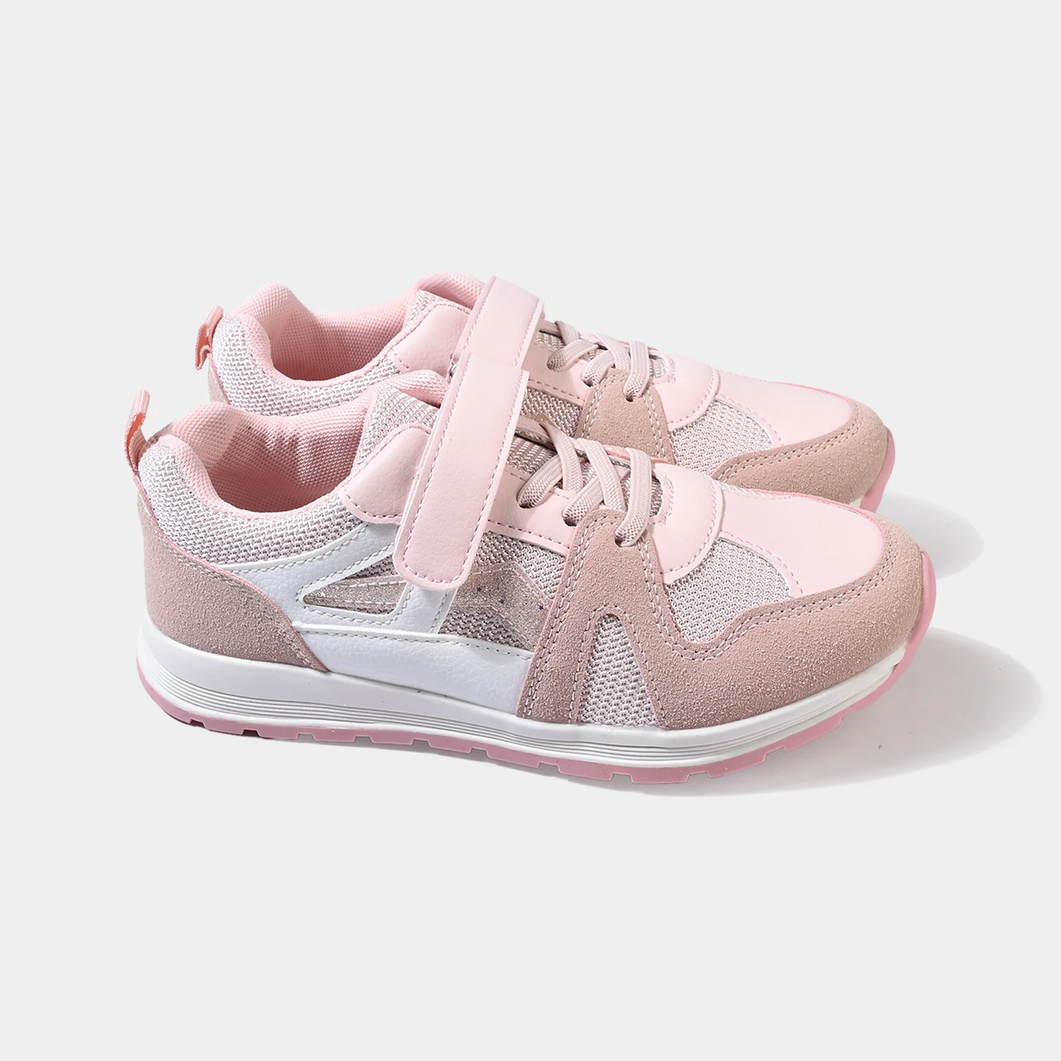 Girls Joggers 128-4-PINK - Image 3