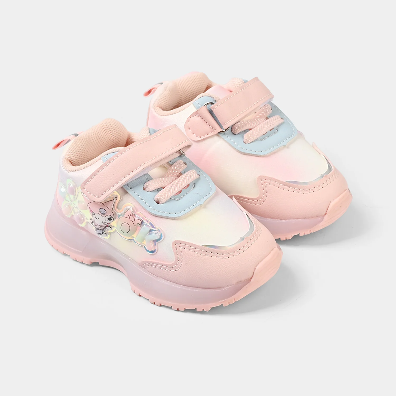 Girls Joggers 2417-Pink - Image 3