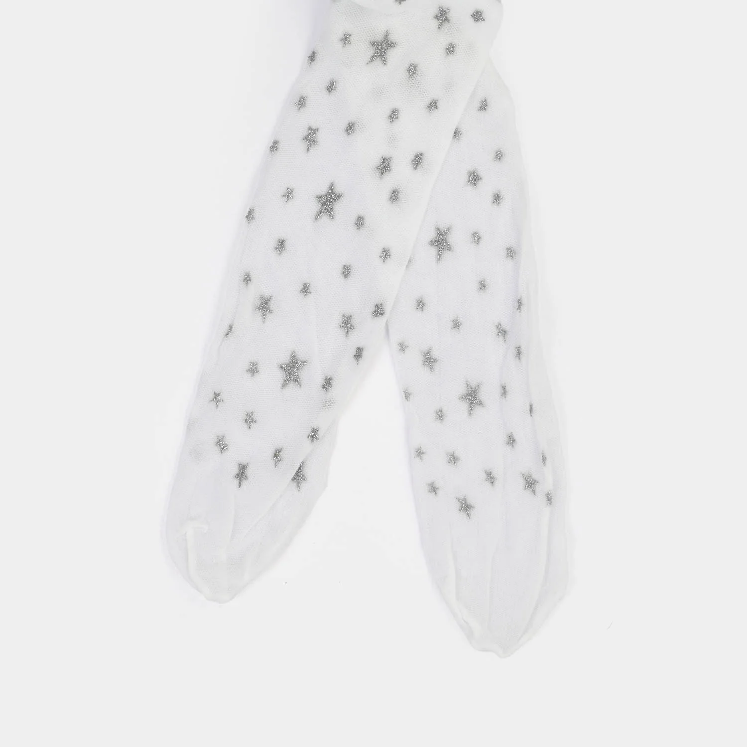 Girls Leggings (Star) - White - Image 2