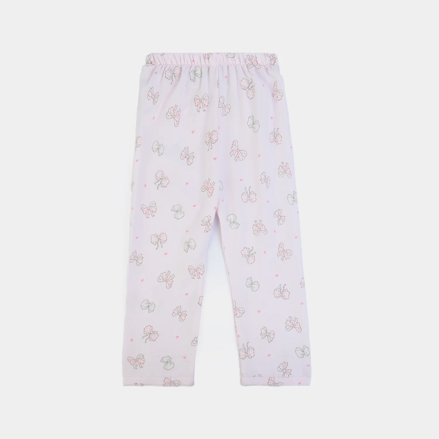Girls Linen Viscose Nightwear Bow - Image 6