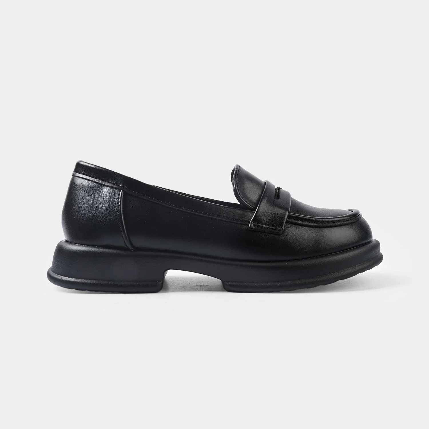 Girls Loafer 128-6-BLACK - Image 3