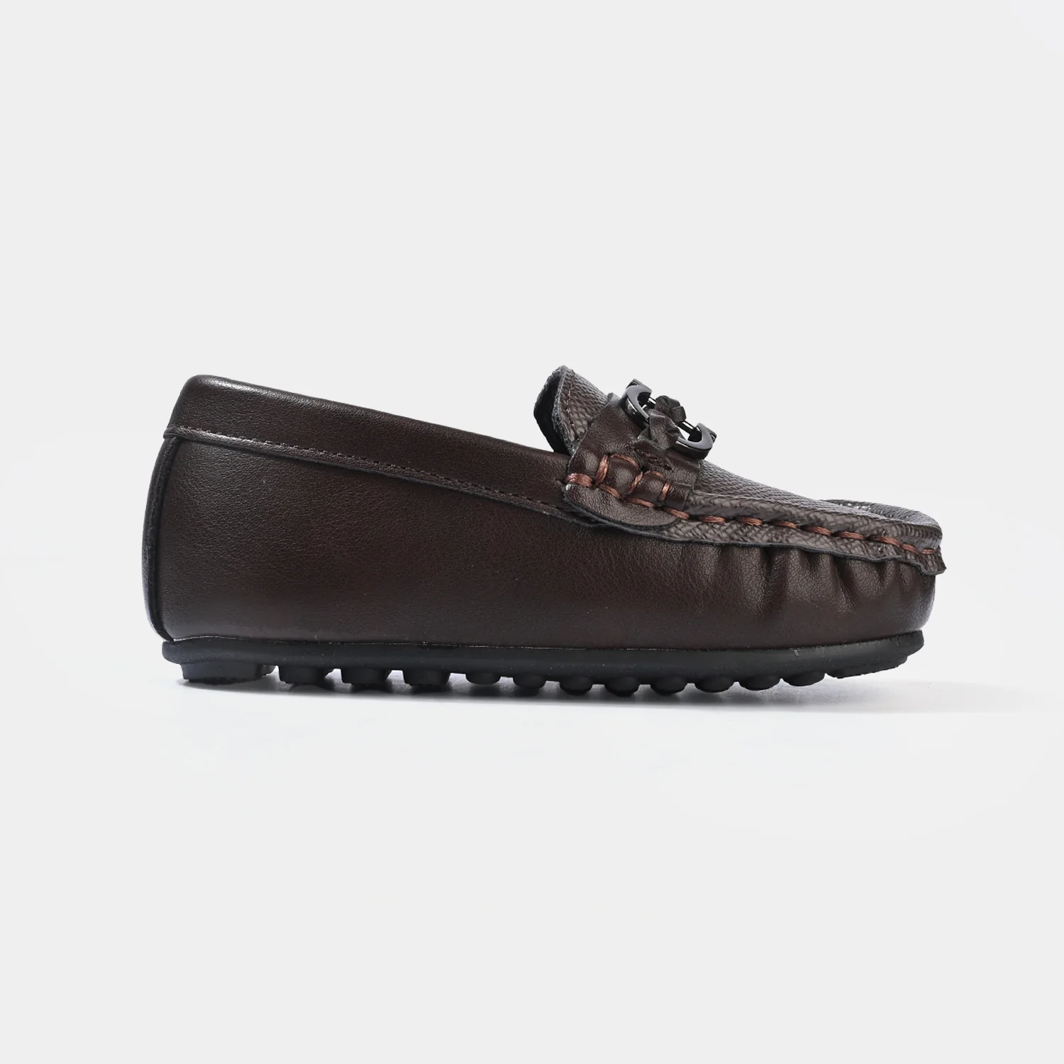 Girls Loafer H2403-L10-Brown - Image 4