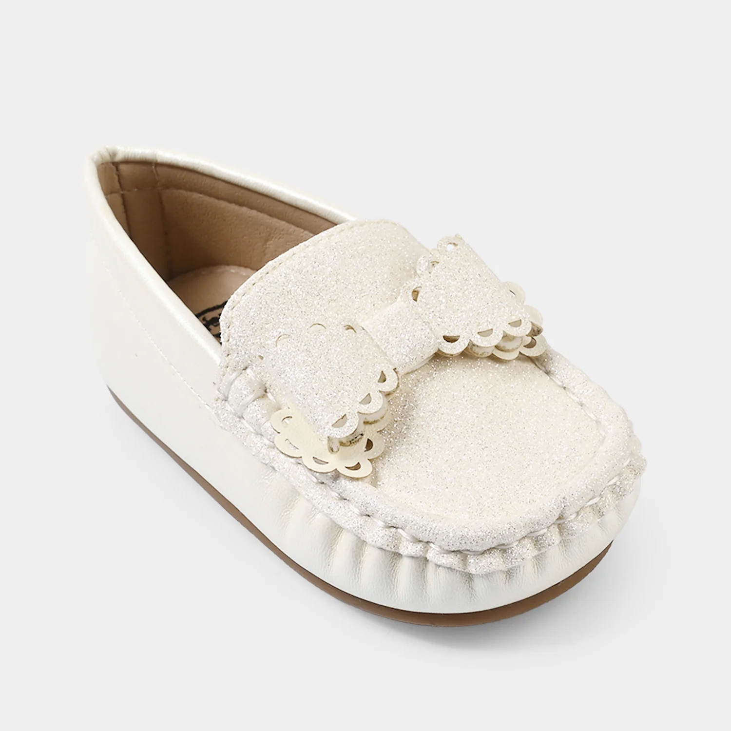 Girls Loafer H502-G10-BEIGE