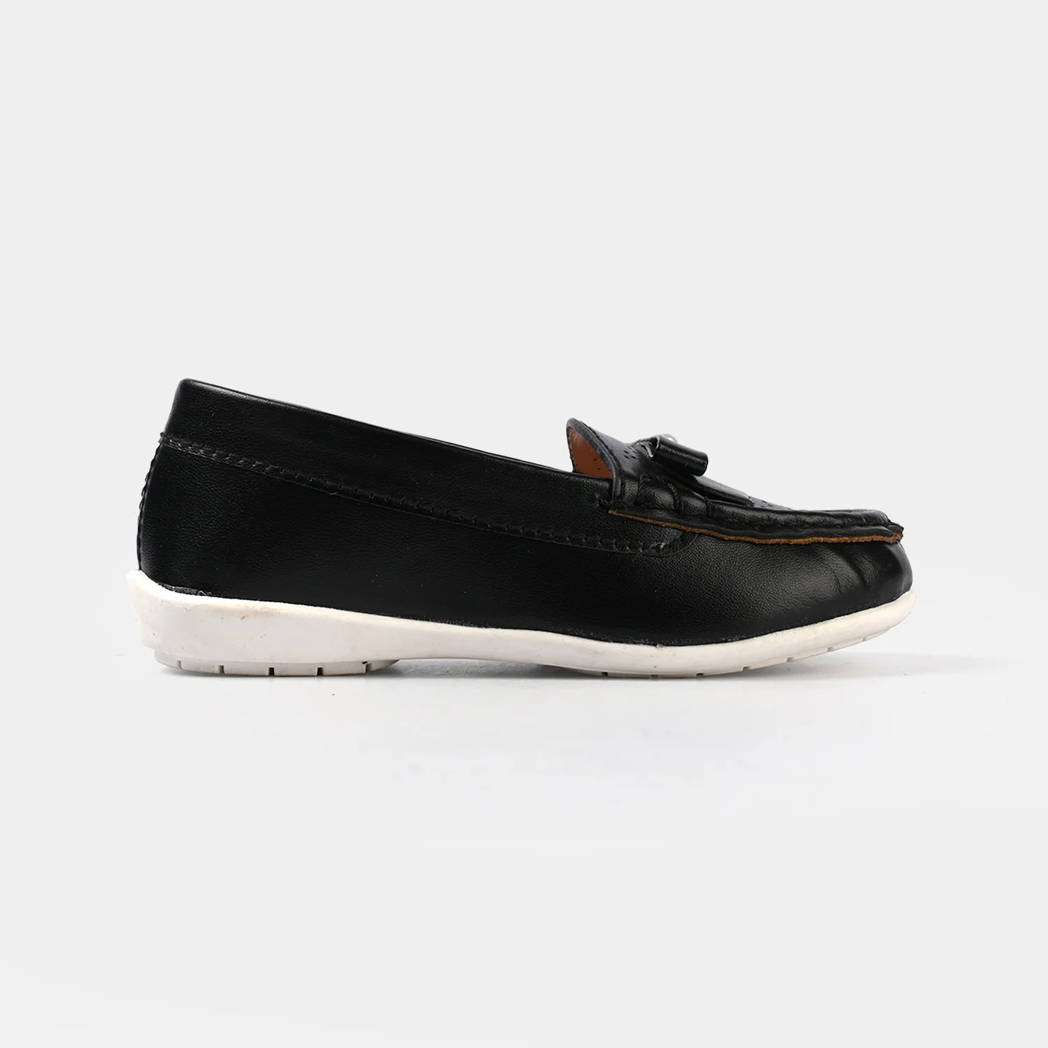 Girls Loafer JV-16-BLACK - Image 4