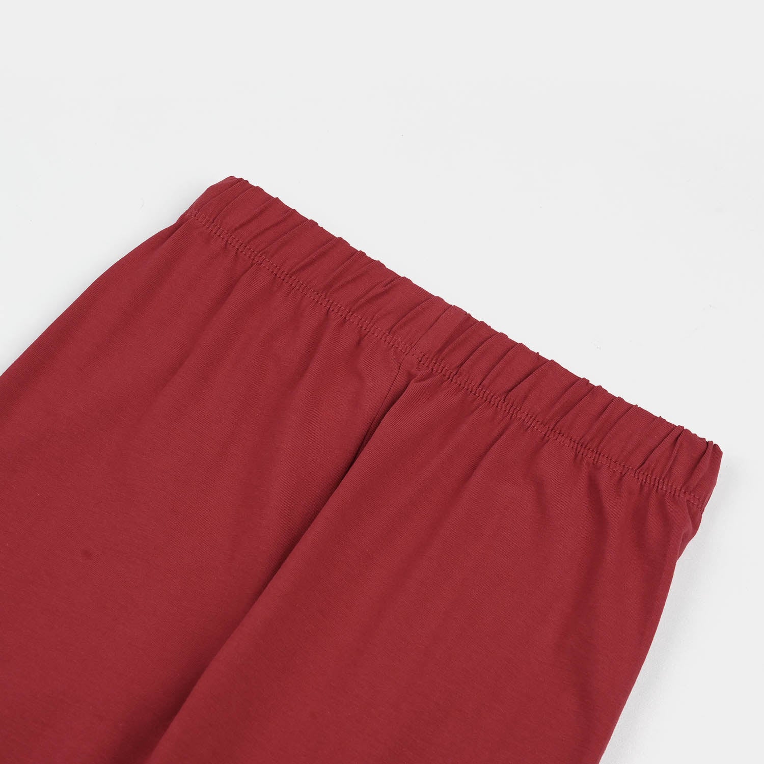 Girls Lycra Jersey EMB Tights FLOWER-RED - Image 2