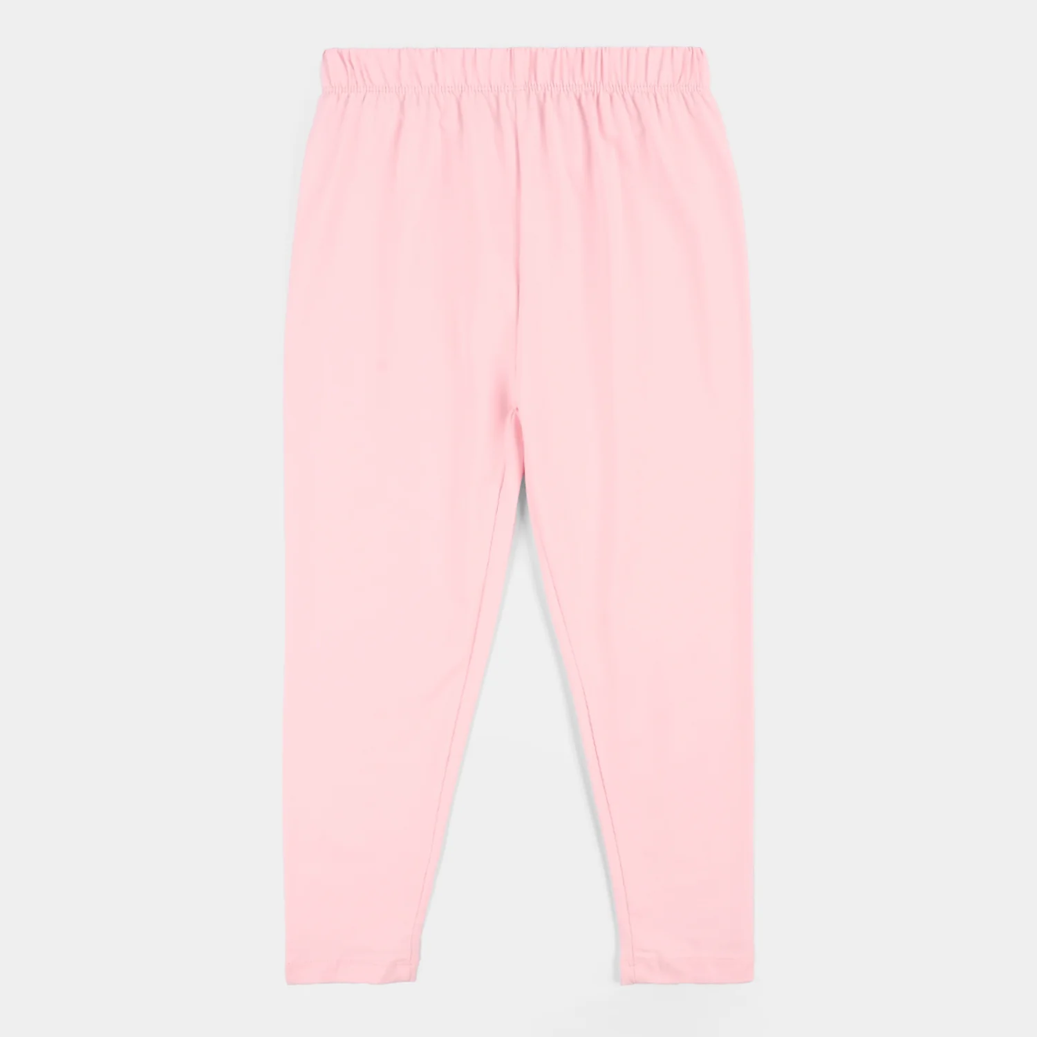 Girls Lycra Jersey Plain Tights - Candy Pink - Image 3