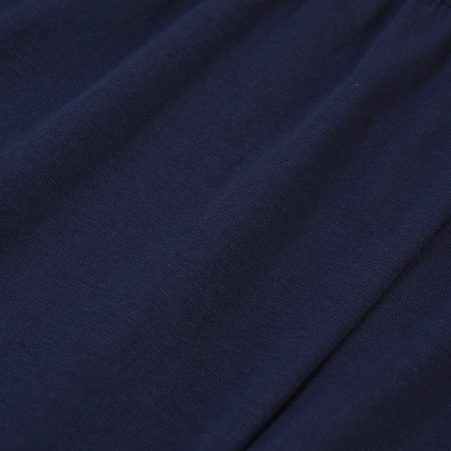 Girls Lycra Jersey Plain Tights - NAVY - Image 3