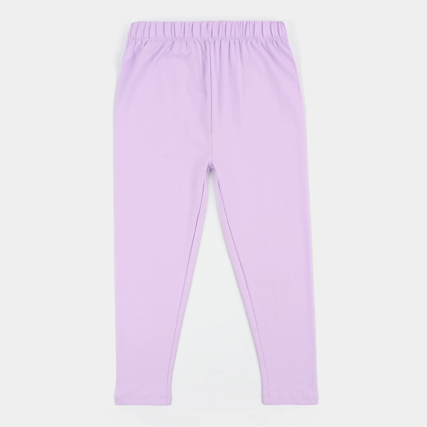 Girls Lycra Jersey Plain Tights - Purple