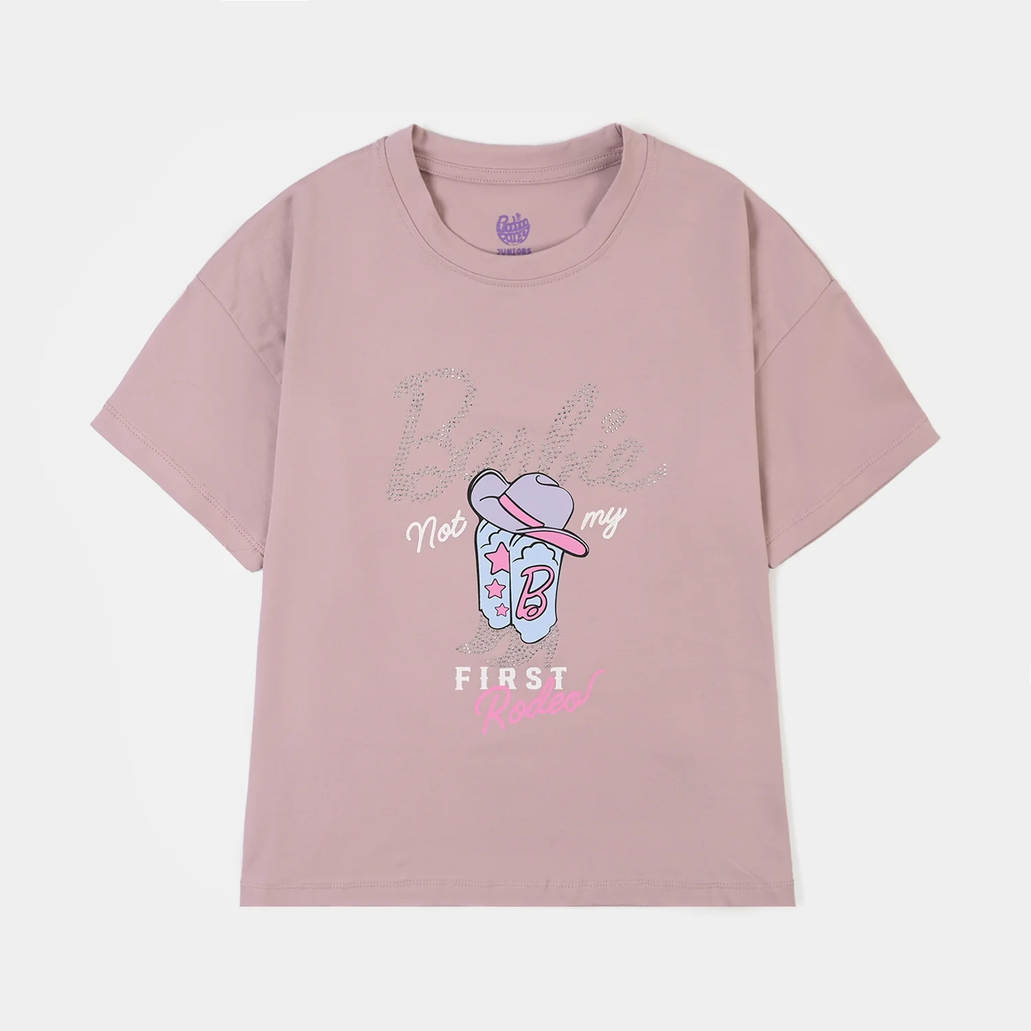 Girls Lycra Jersey T-Shirt H/S -Purple