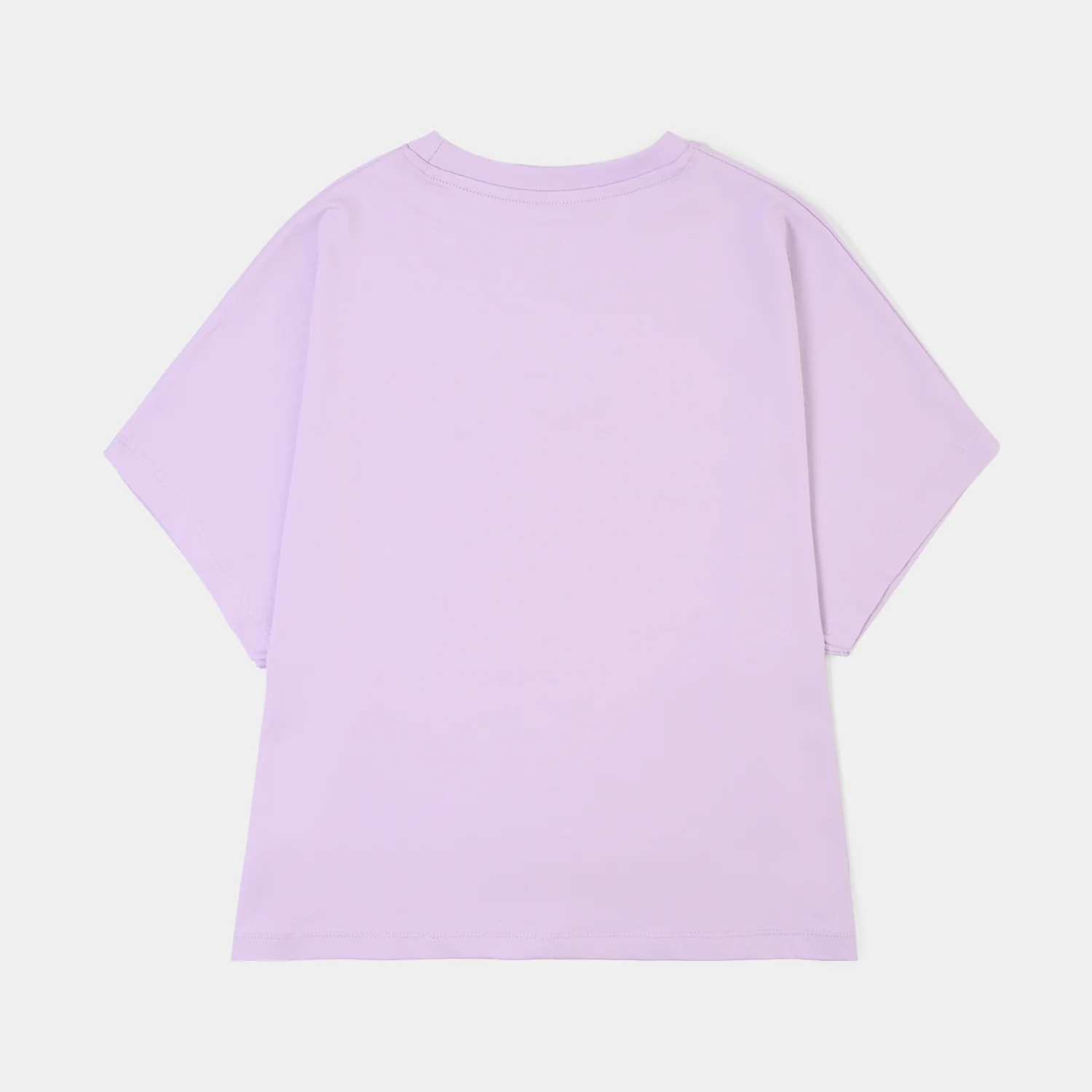 Girls Lycra Jersey T-Shirt H/S FOLLOW YOUR HEARTS-Purple - Image 3