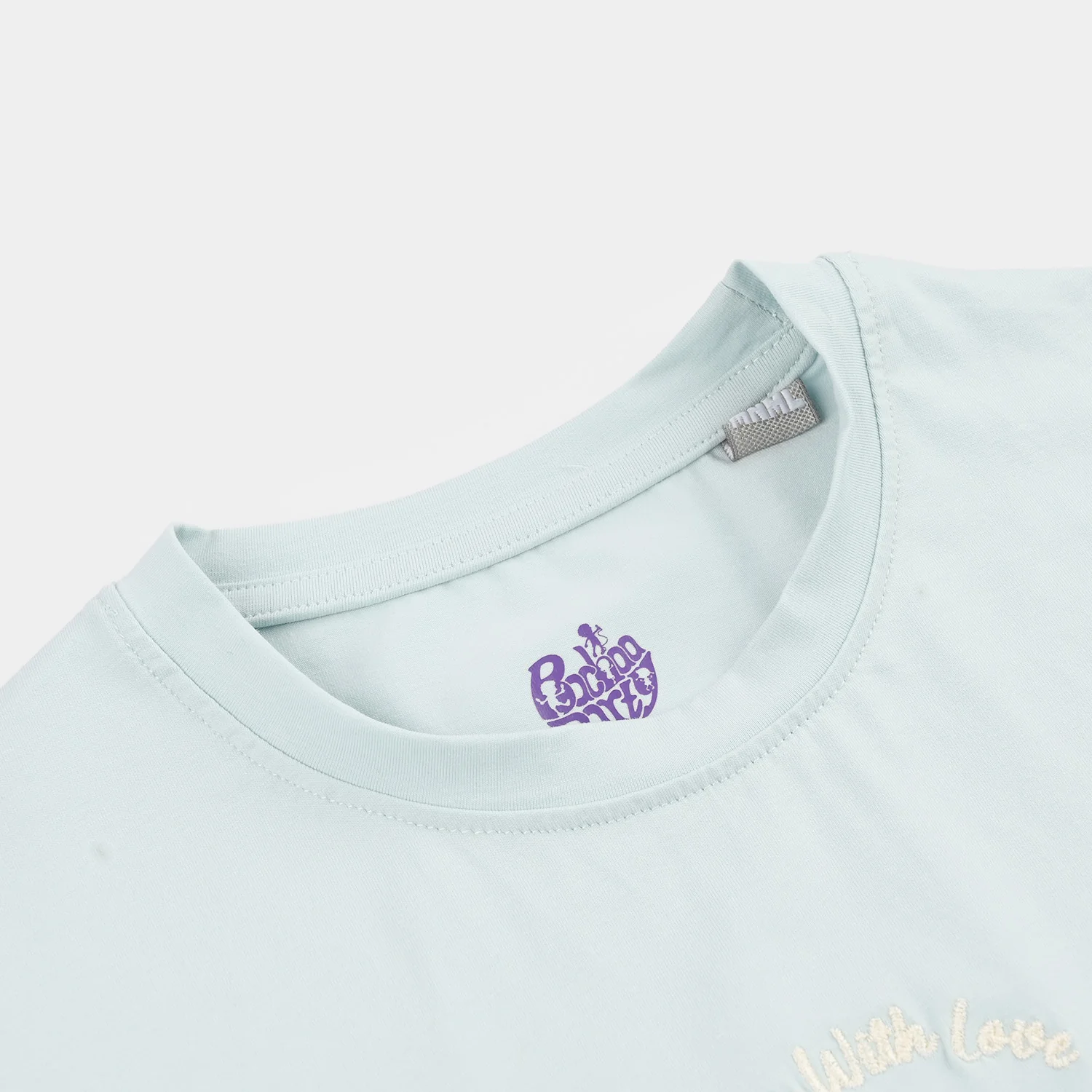 Girls Lycra Jersey T-Shirt H/S MADE WITH LOVE-GREEN - Image 2