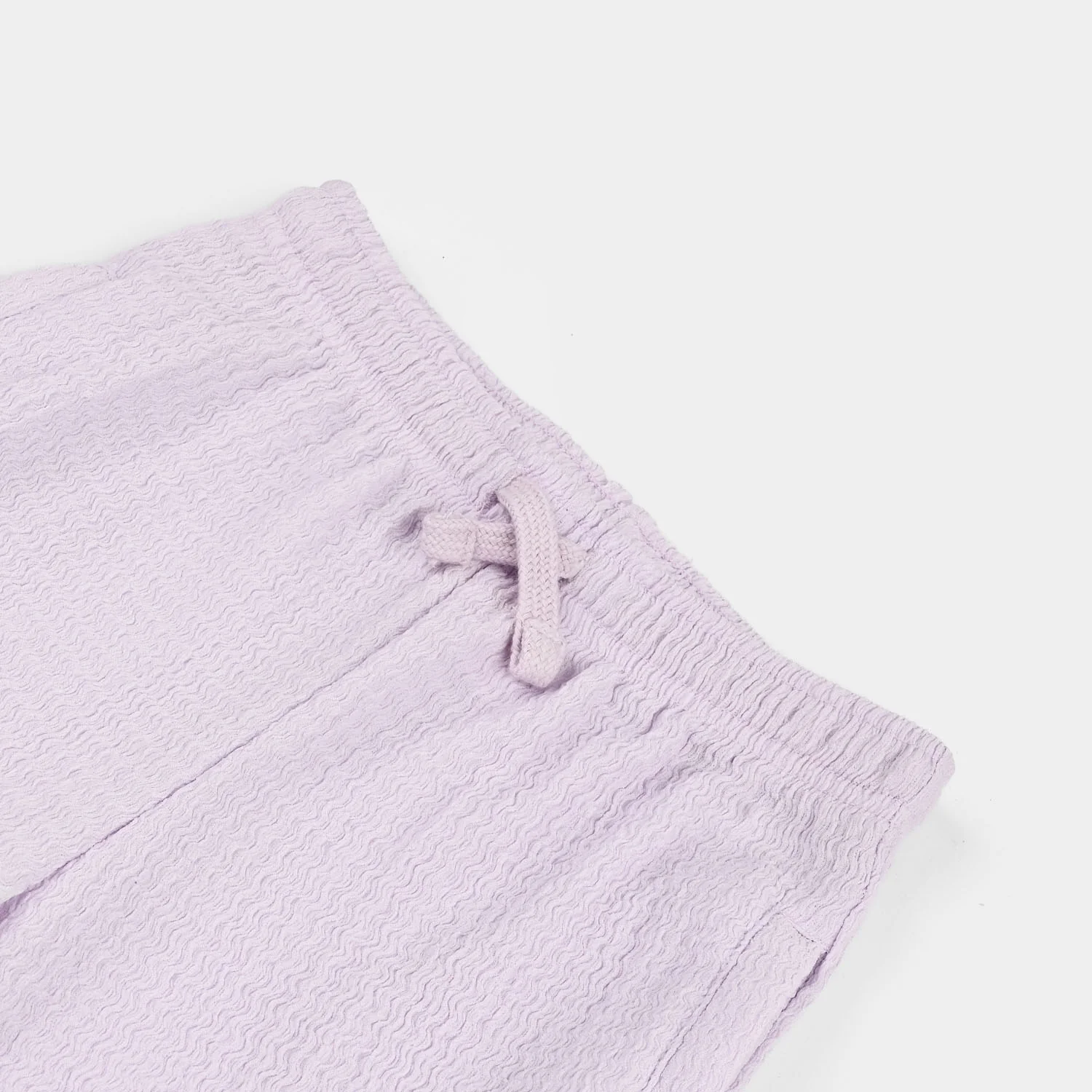 Girls Poly Crinkle Jersey Pajamas (Lilac Texture) - Purple - Image 2