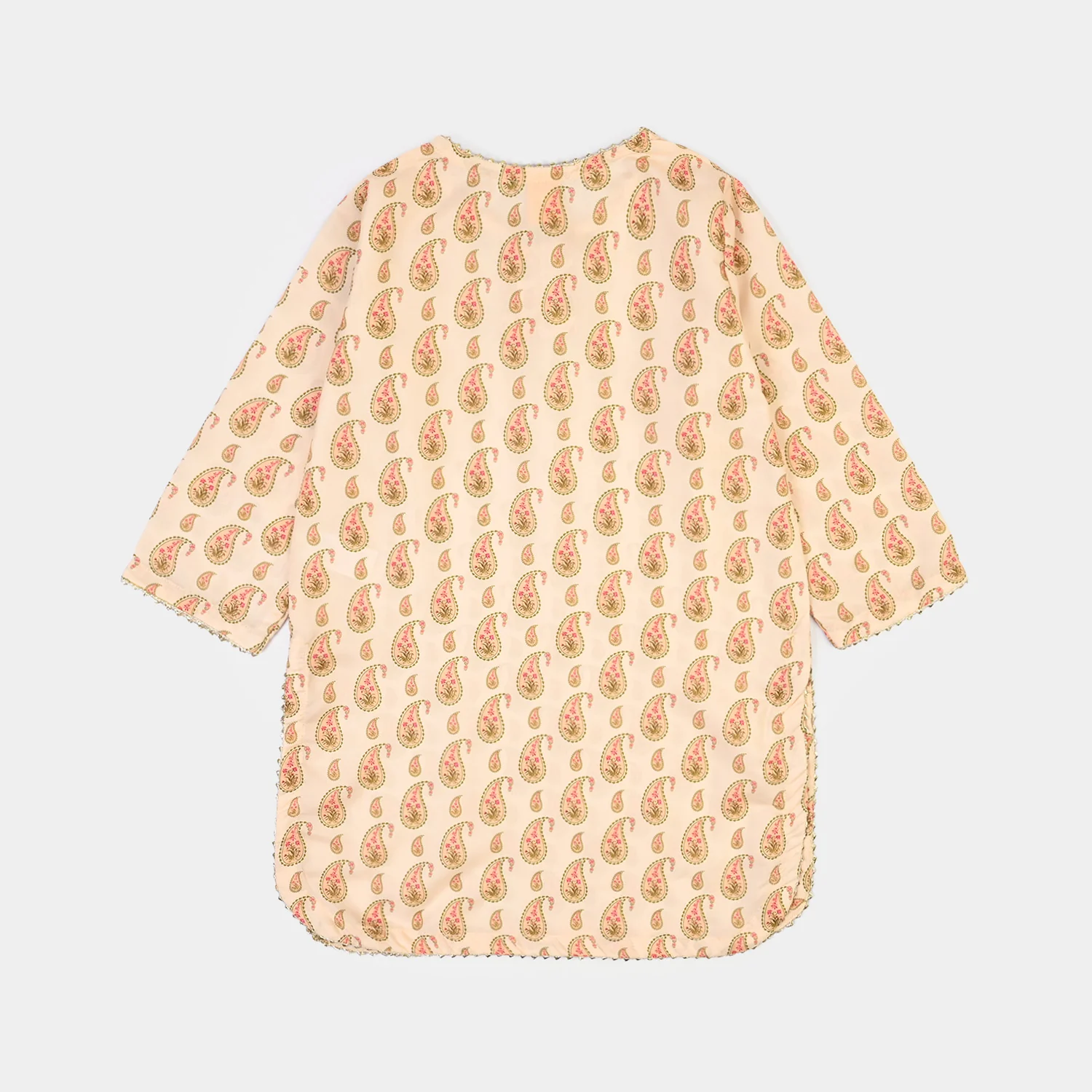 Girls Poly Lawn Printed 2Pcs GulBahar - Image 5