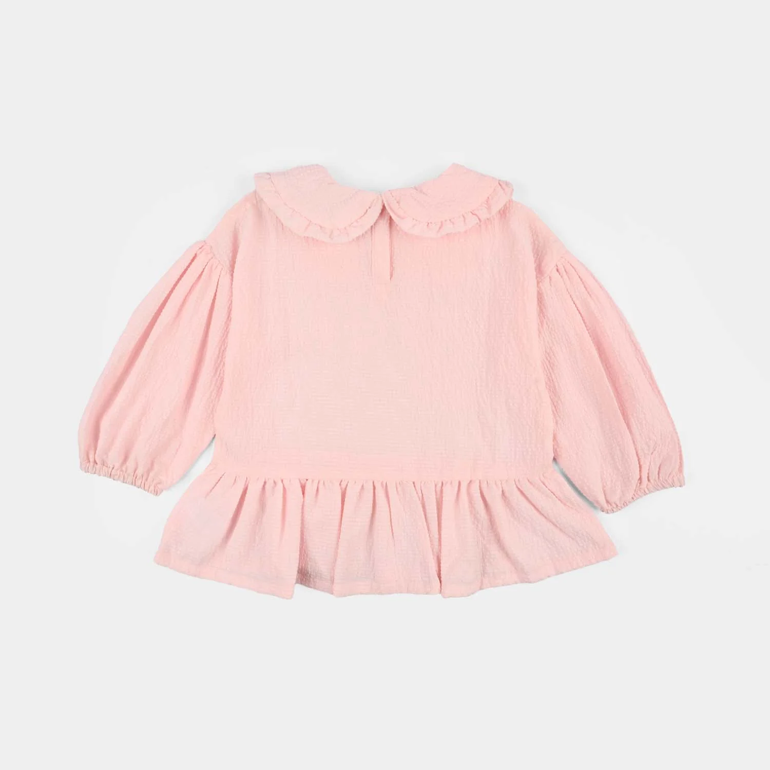 Girls Polyester Casual Top Sea Shell -Baby Pink - Image 4
