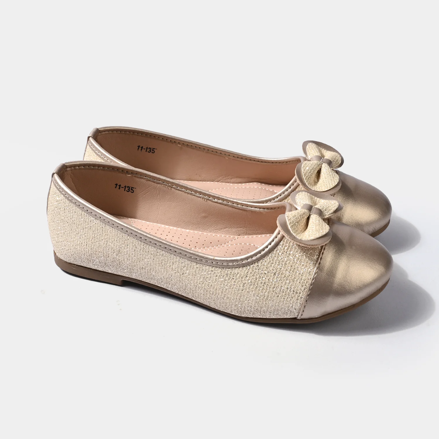 Girls Pumps 11-135-GOLDEN - Image 3