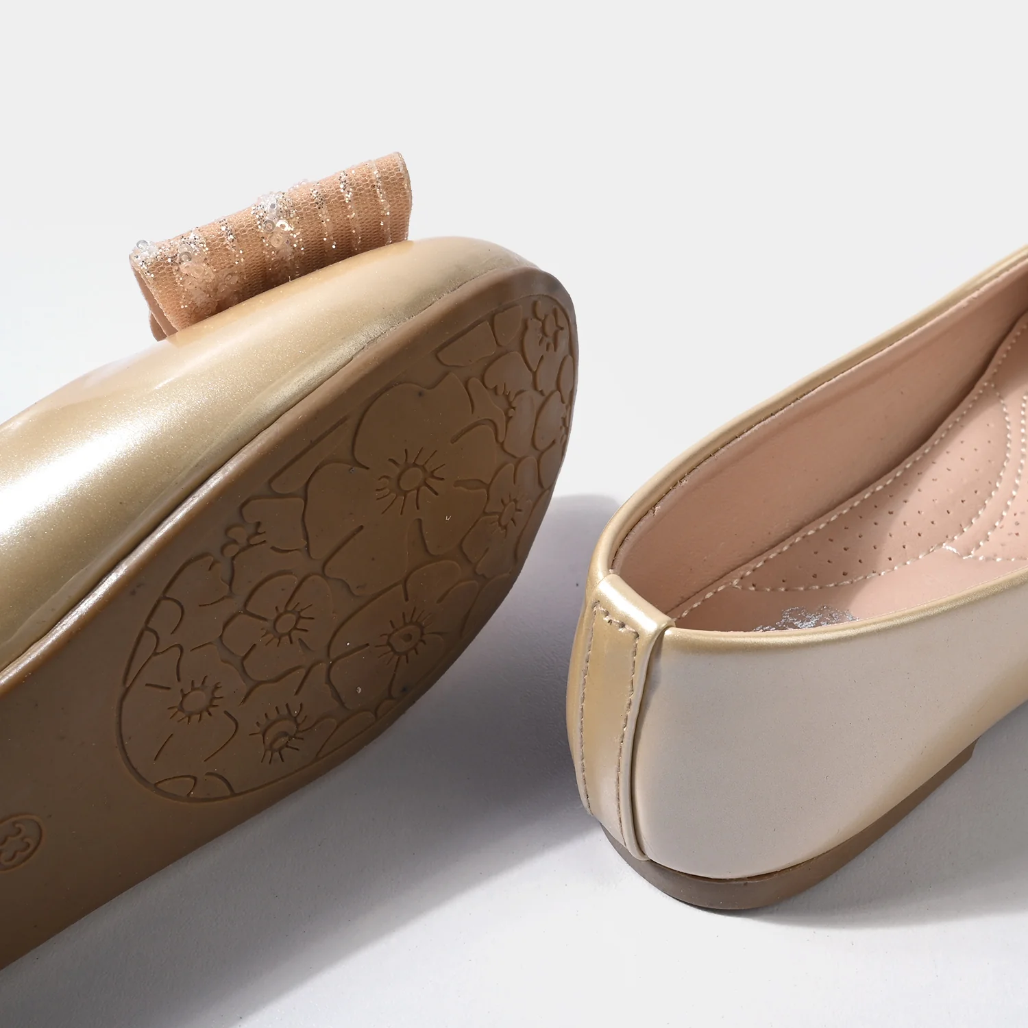 Girls Pumps 11-147-GOLDEN - Image 2