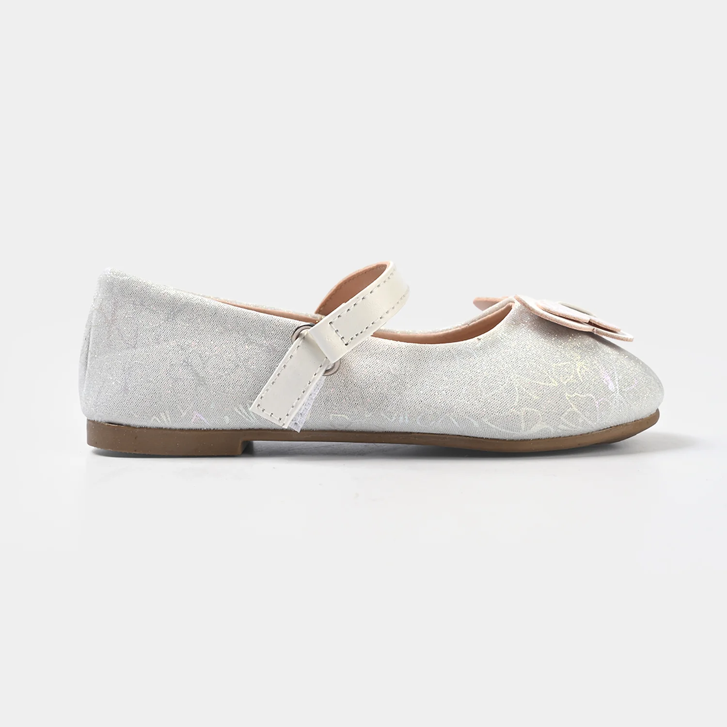 Girls Pumps 11-152-White - Image 4