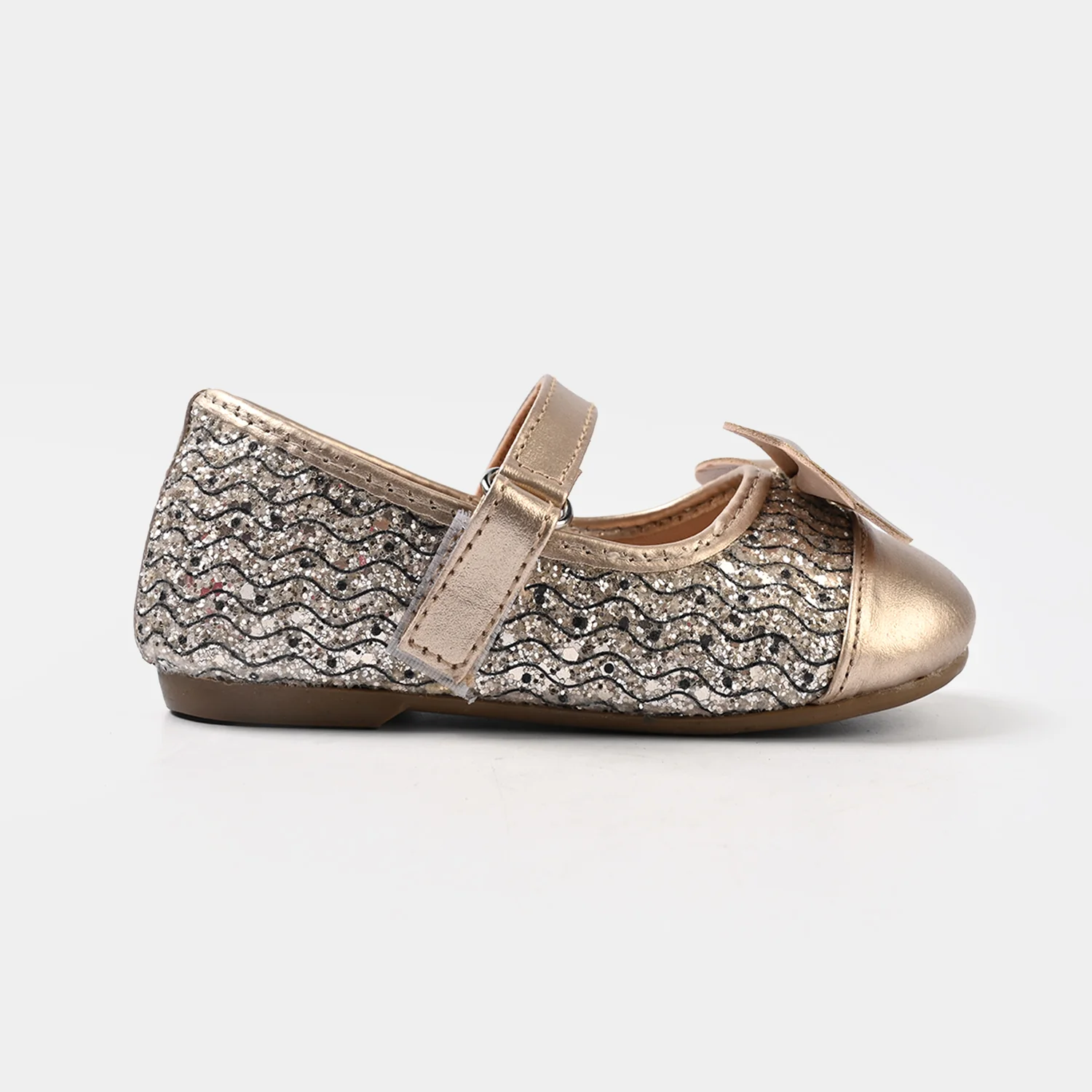 Girls Pumps 11-154-GOLDEN - Image 4