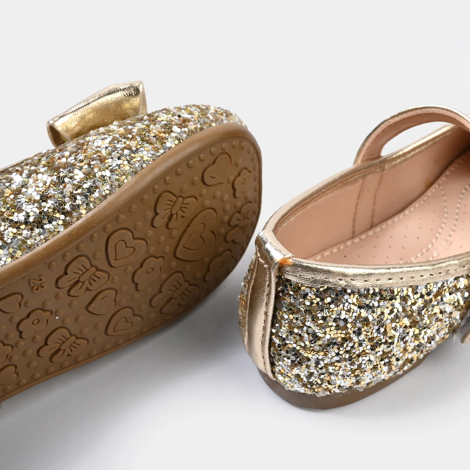 Girls Pumps 11-155-GOLDEN - Image 2