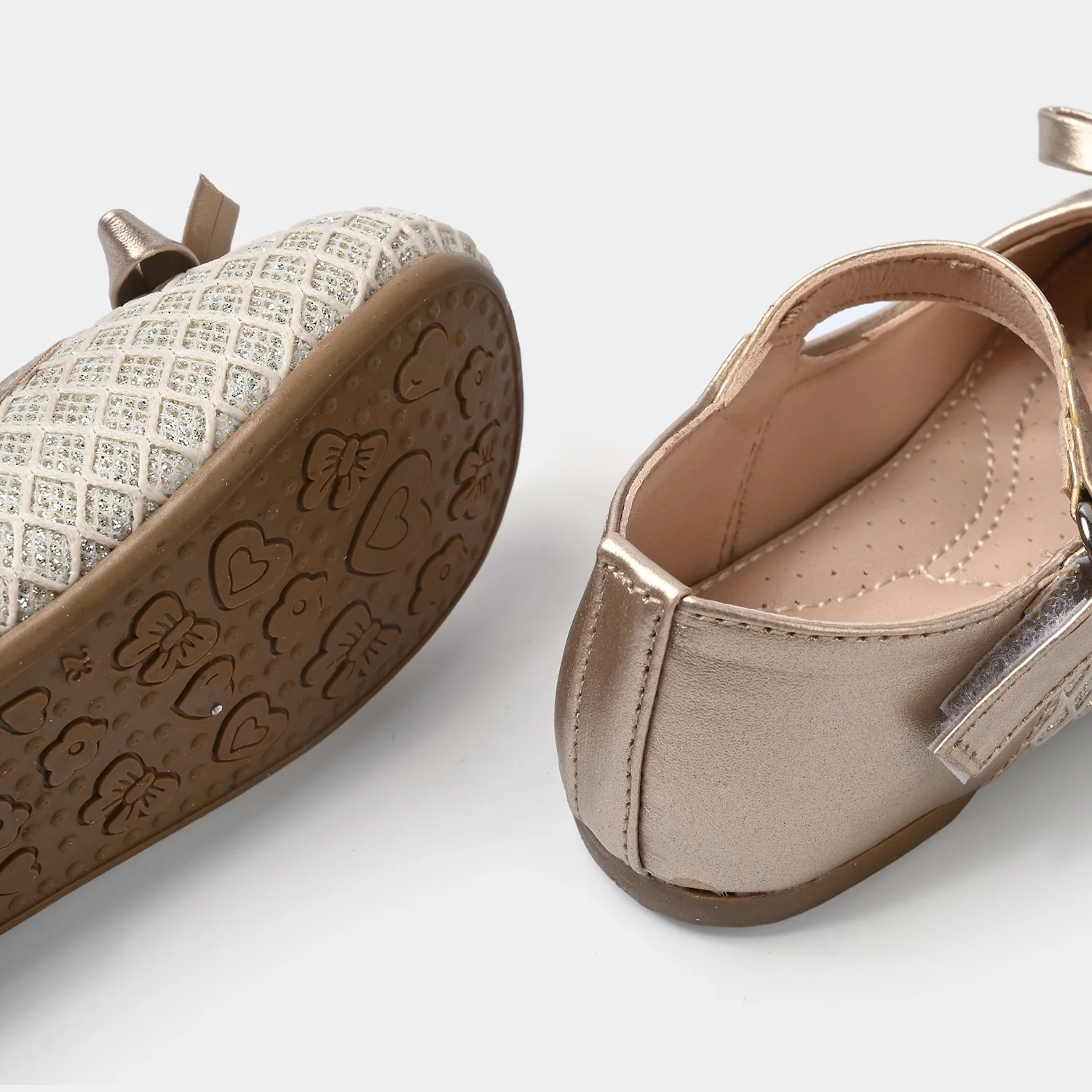 Girls Pumps 11-156-GOLDEN - Image 2