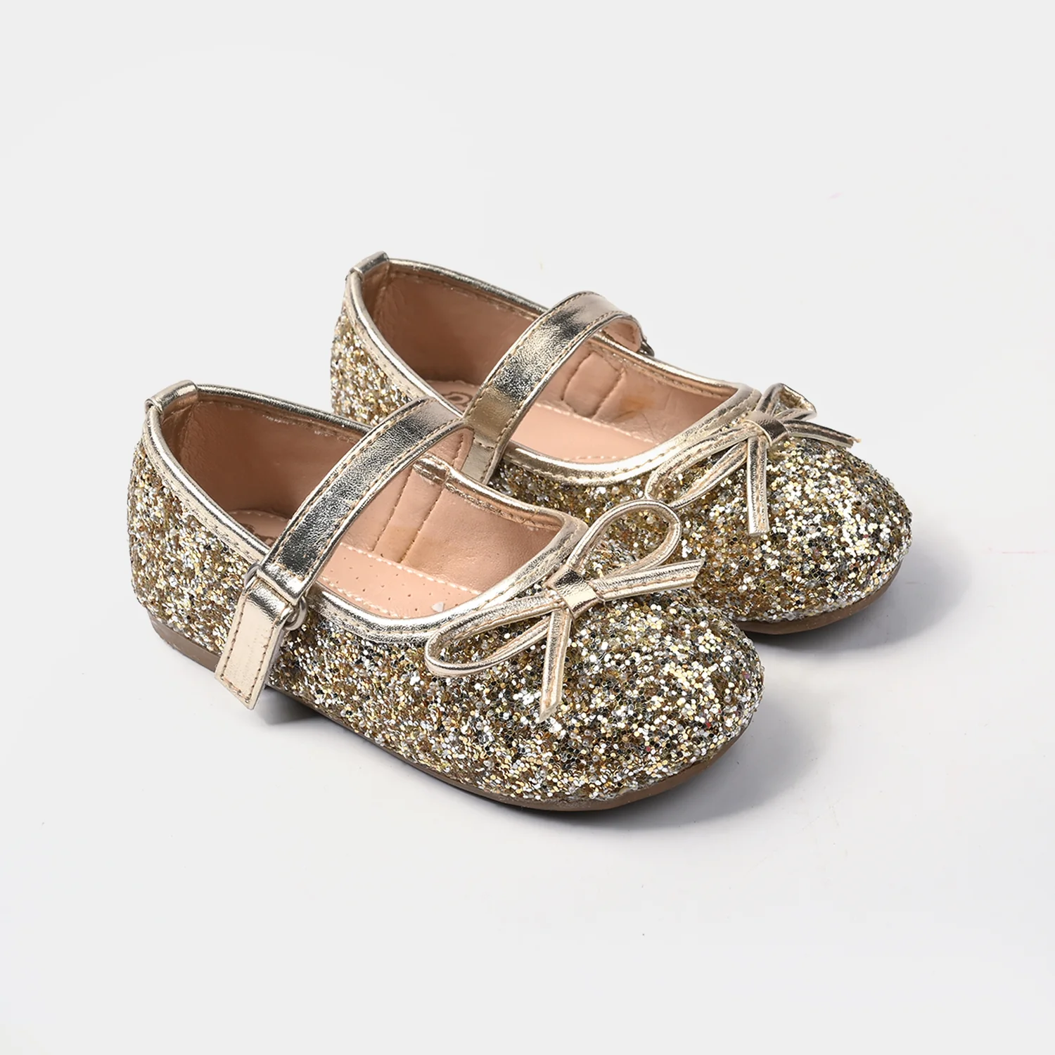 Girls Pumps 11-157-GOLDEN - Image 3