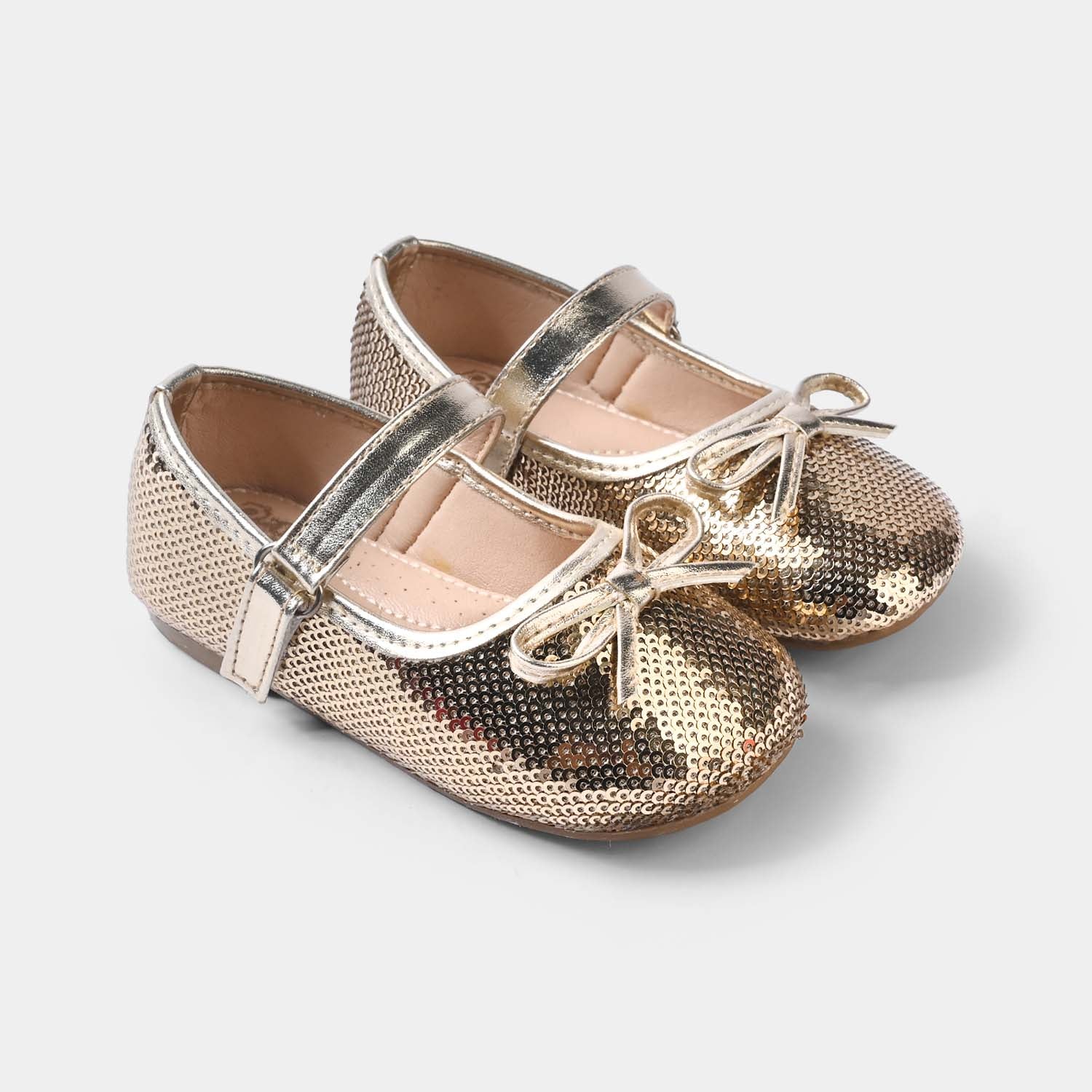 Girls Pumps 11-158-GOLDEN - Image 3